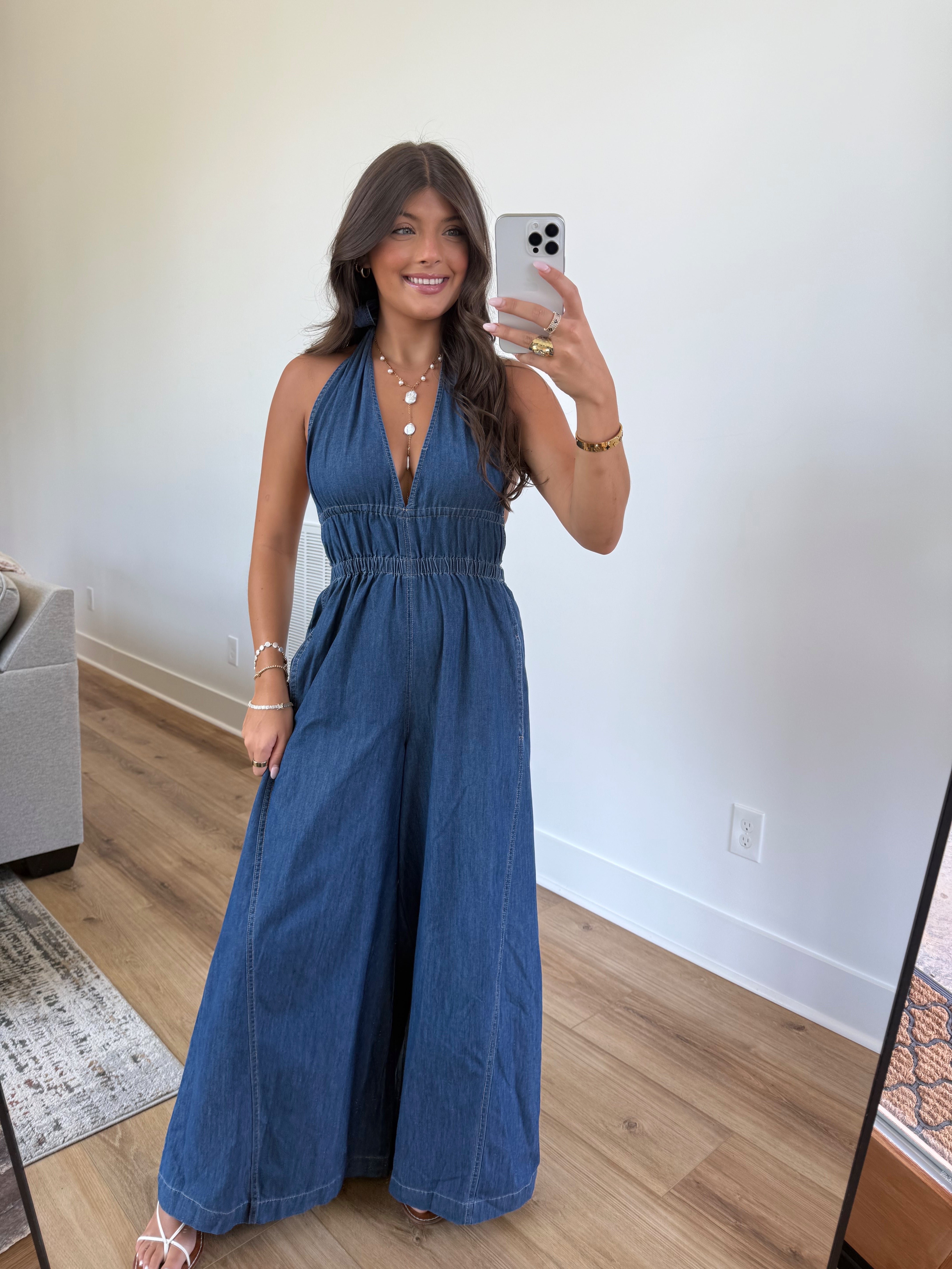 Blue Jean Baby Jumpsuit