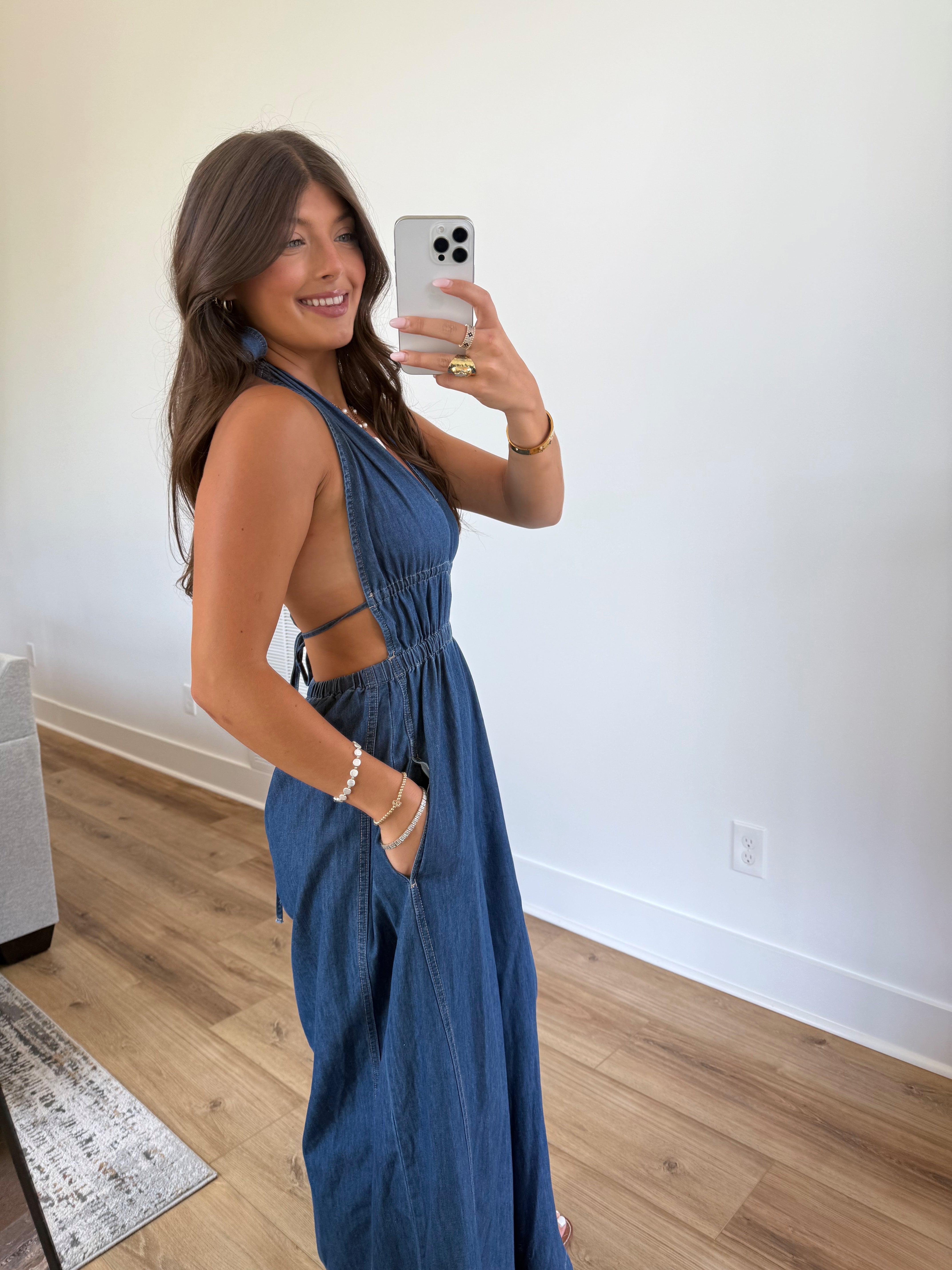 Blue Jean Baby Jumpsuit
