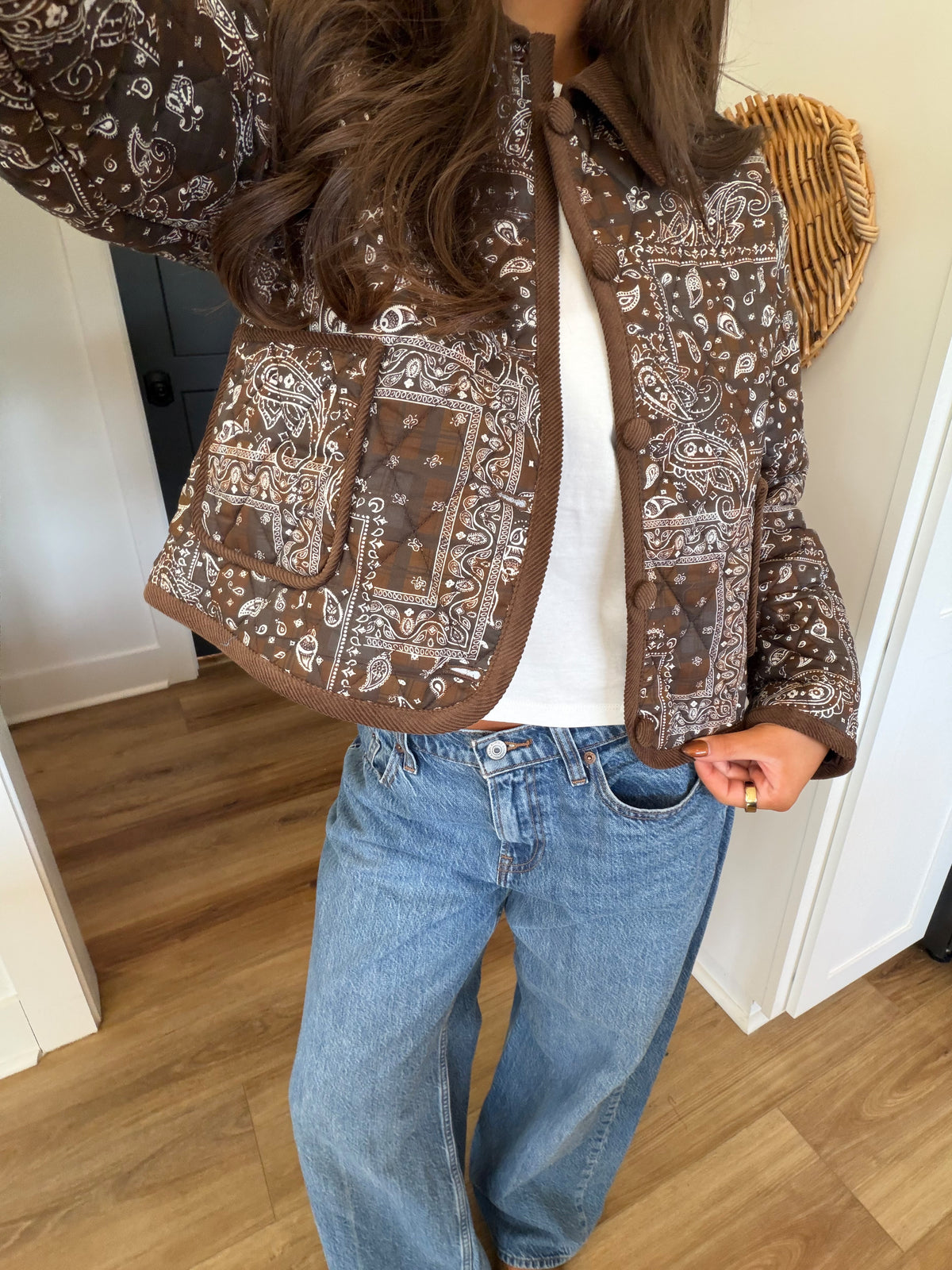 Bandana Quilted Jacket