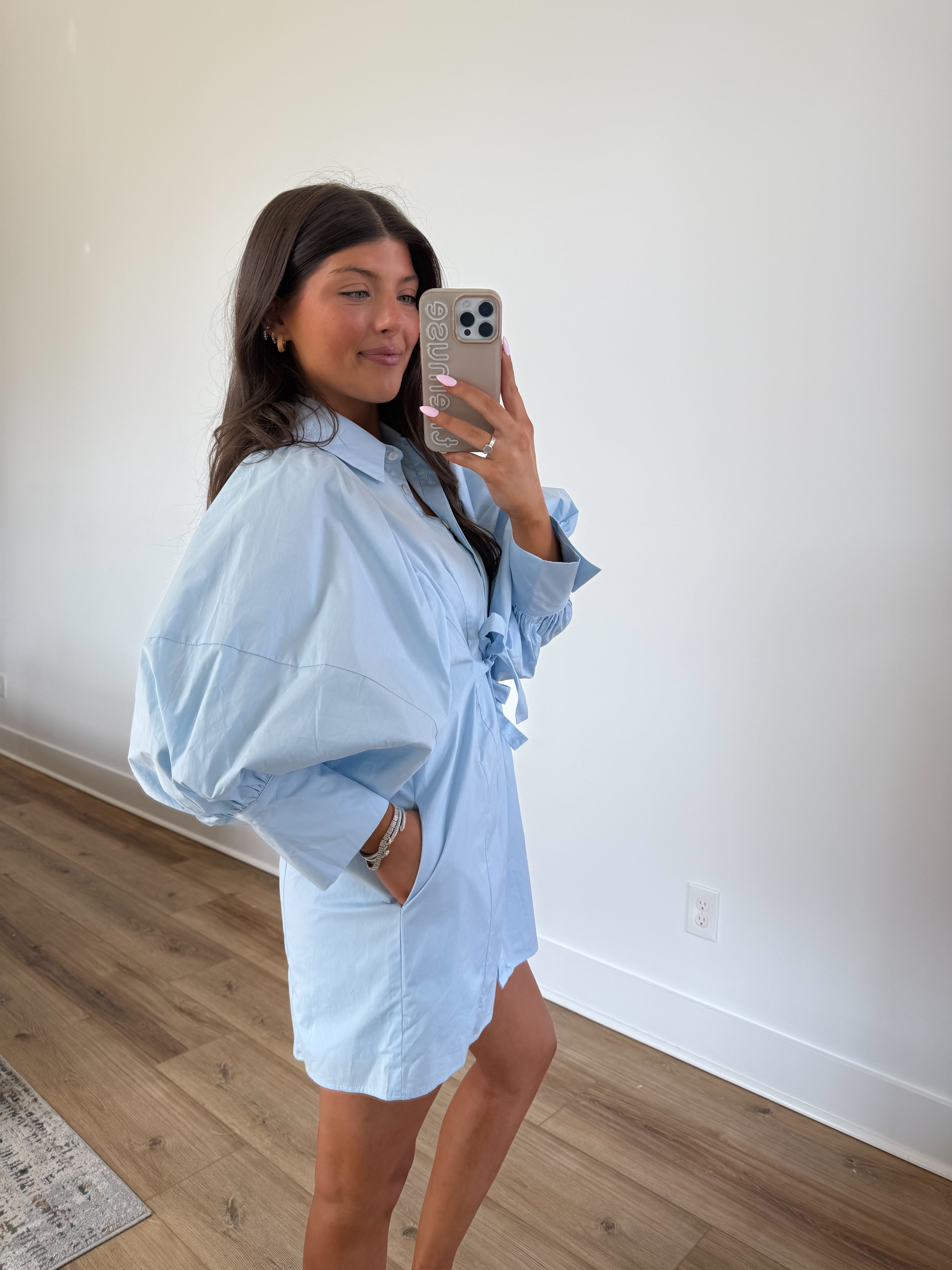 Sunday Morning Dress (Sky Blue)