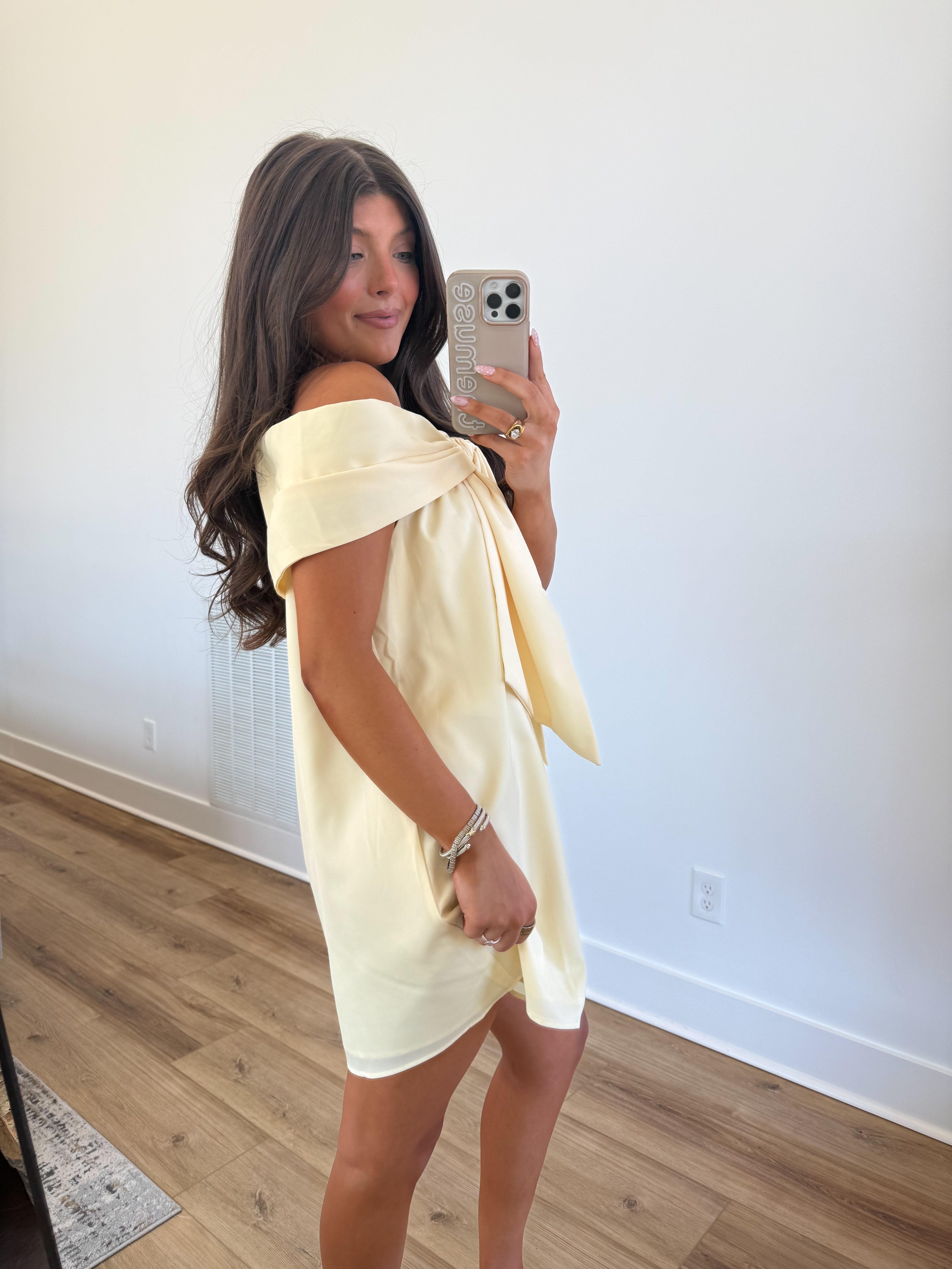 The Belle Bow Dress