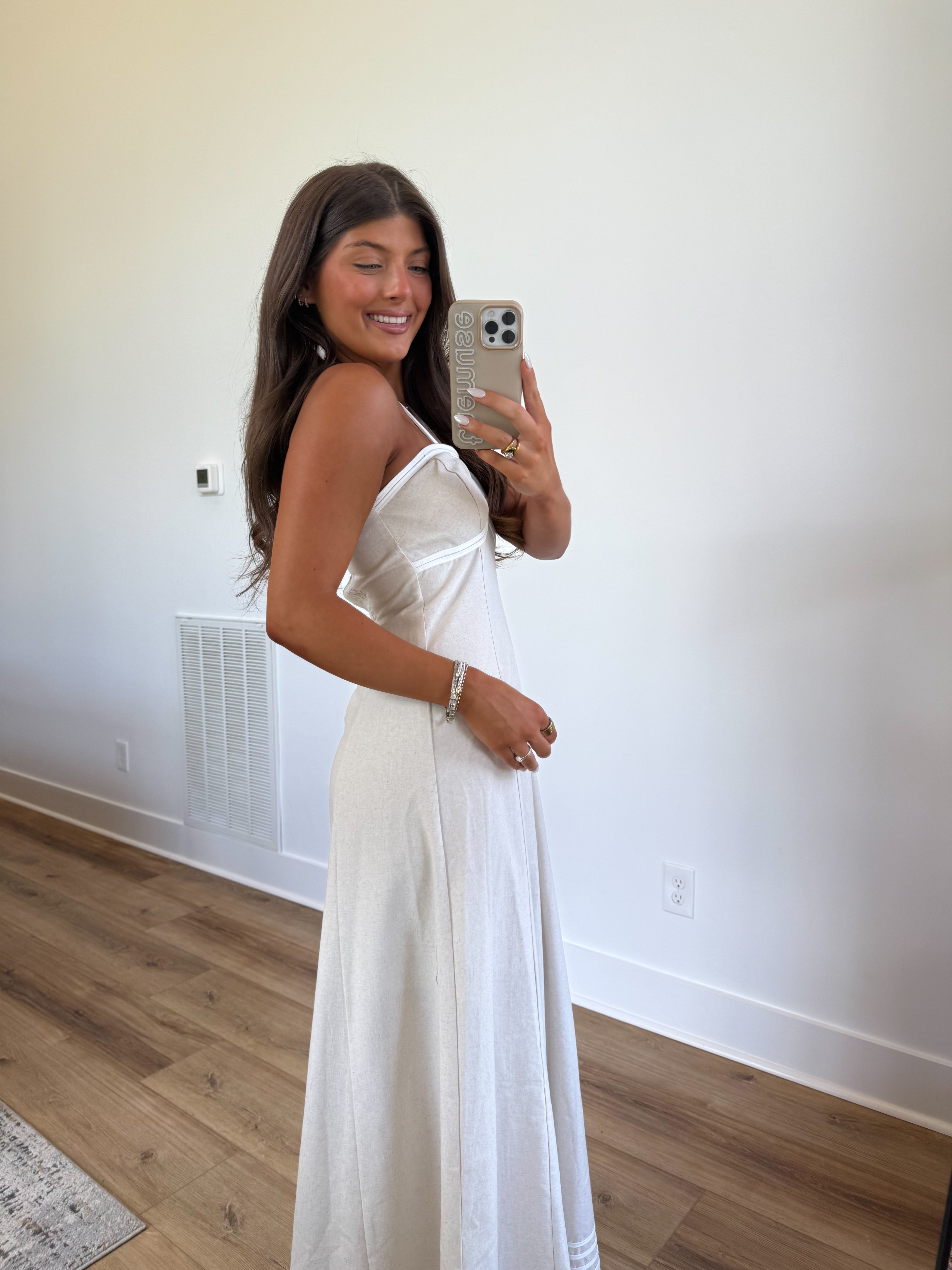 Linen Halter Maxi