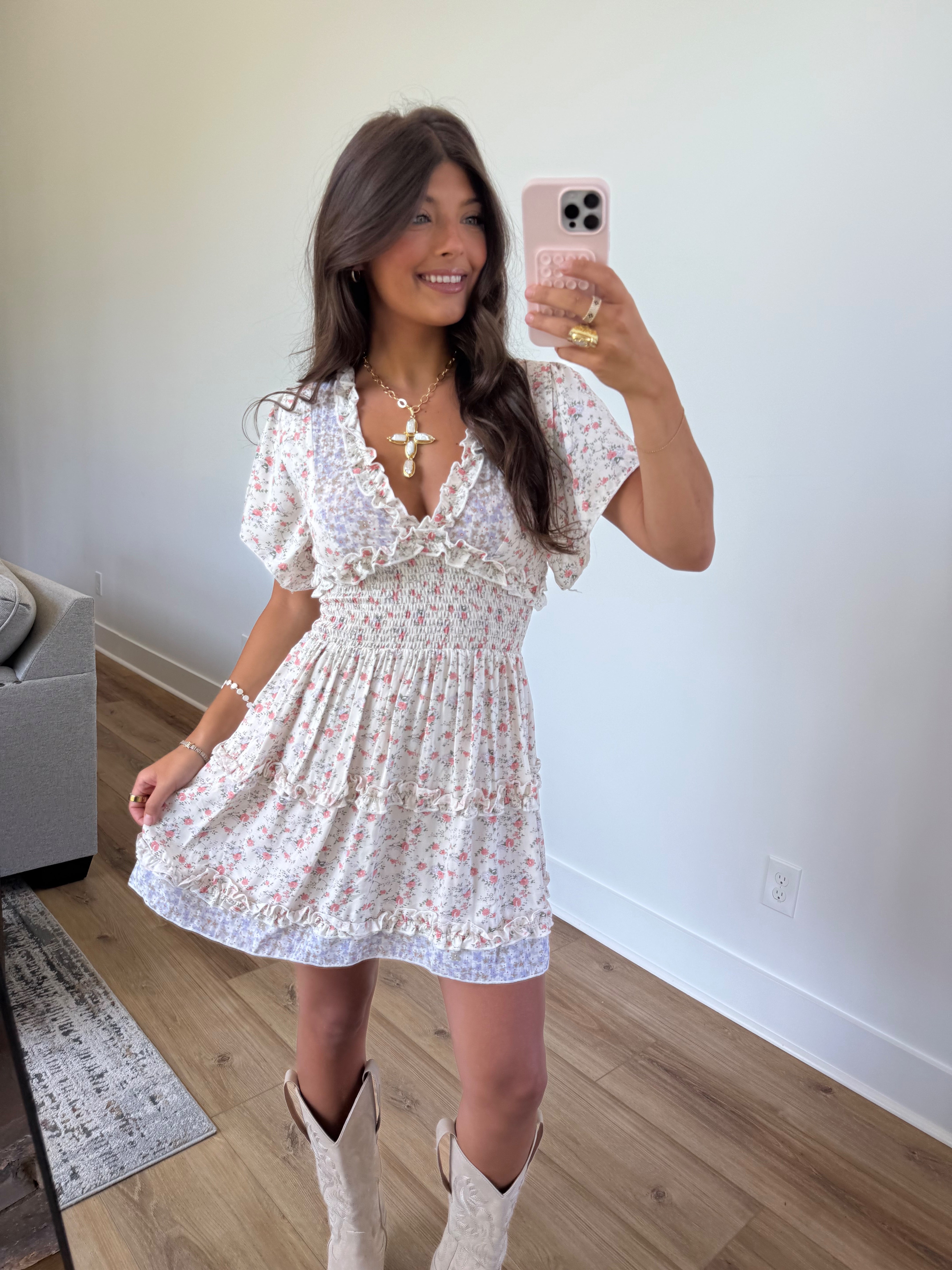 Blossom Belle Mini Dress