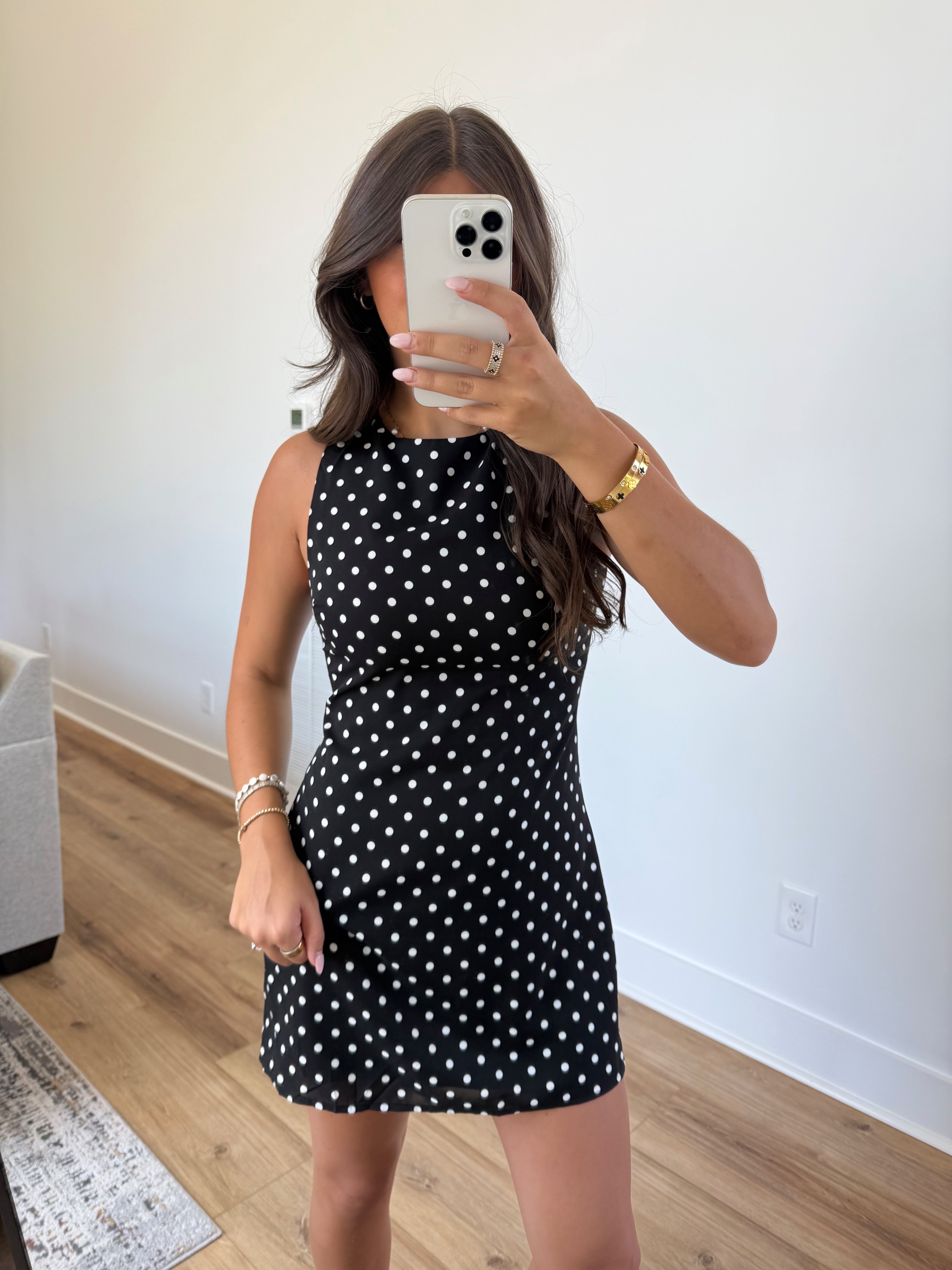 Georgia Dottie Mini Dress