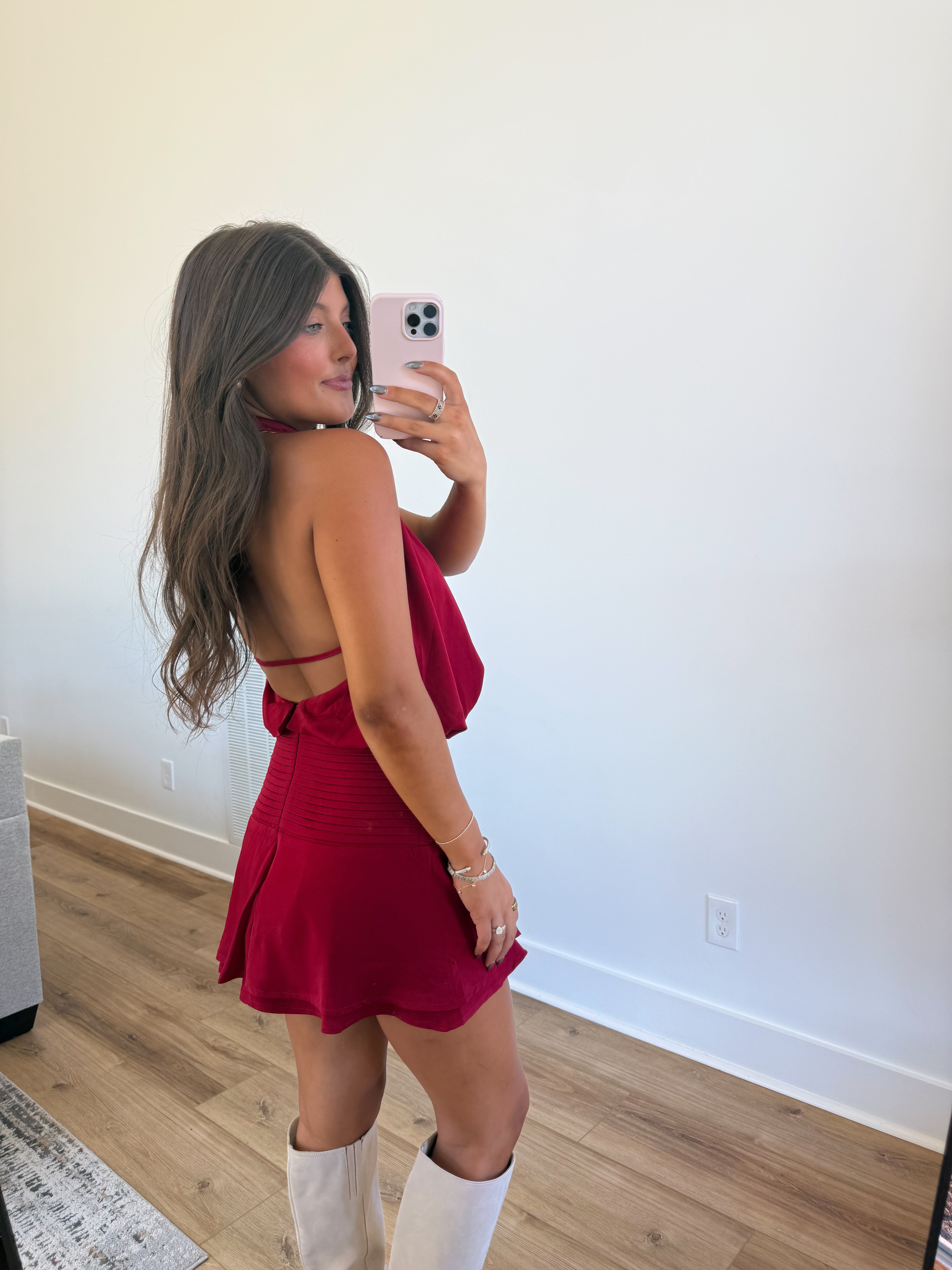 The Evening Halter Dress