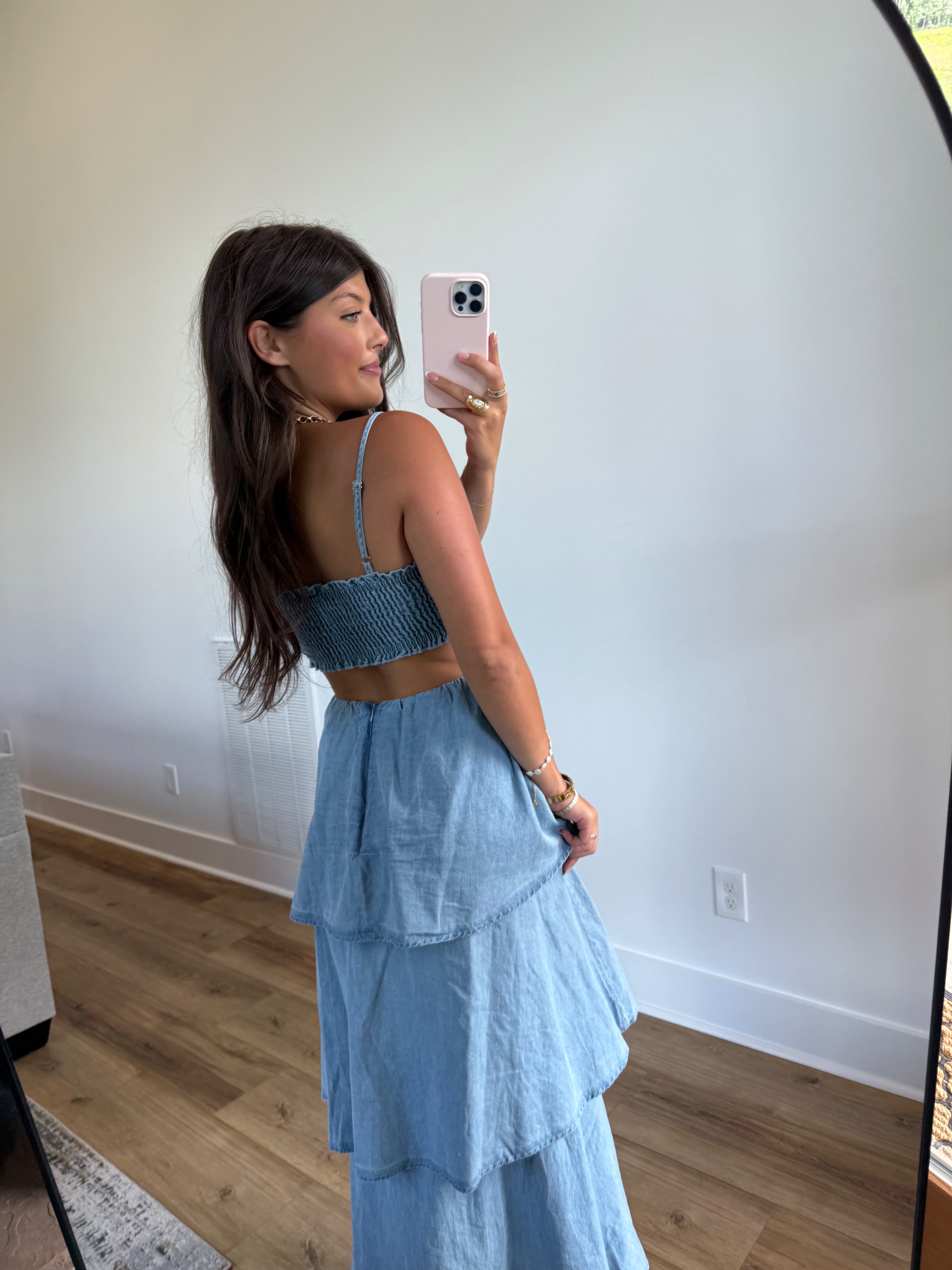 Denim Maui Maxi Dress