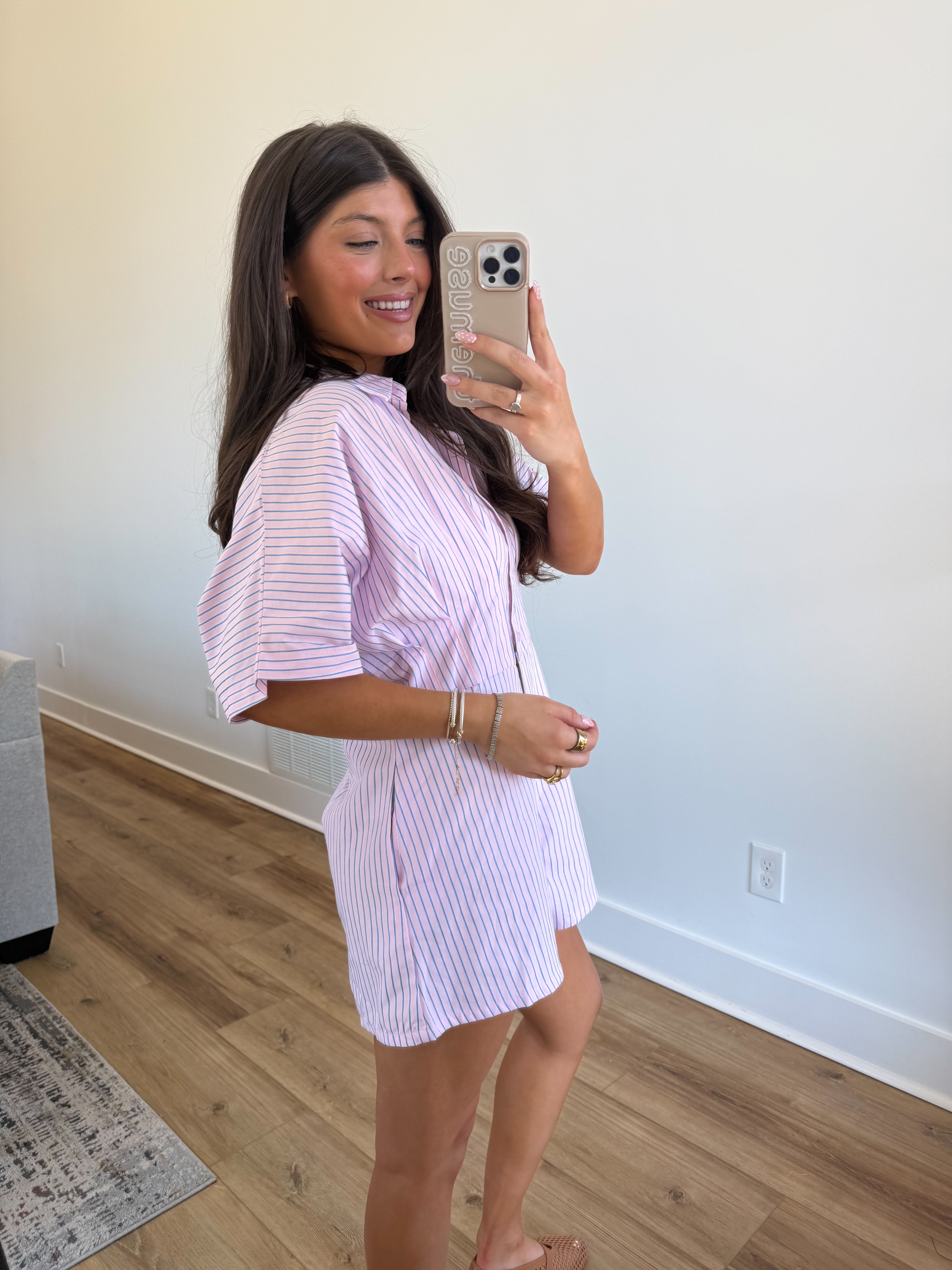 The Eclectic Stripe Romper