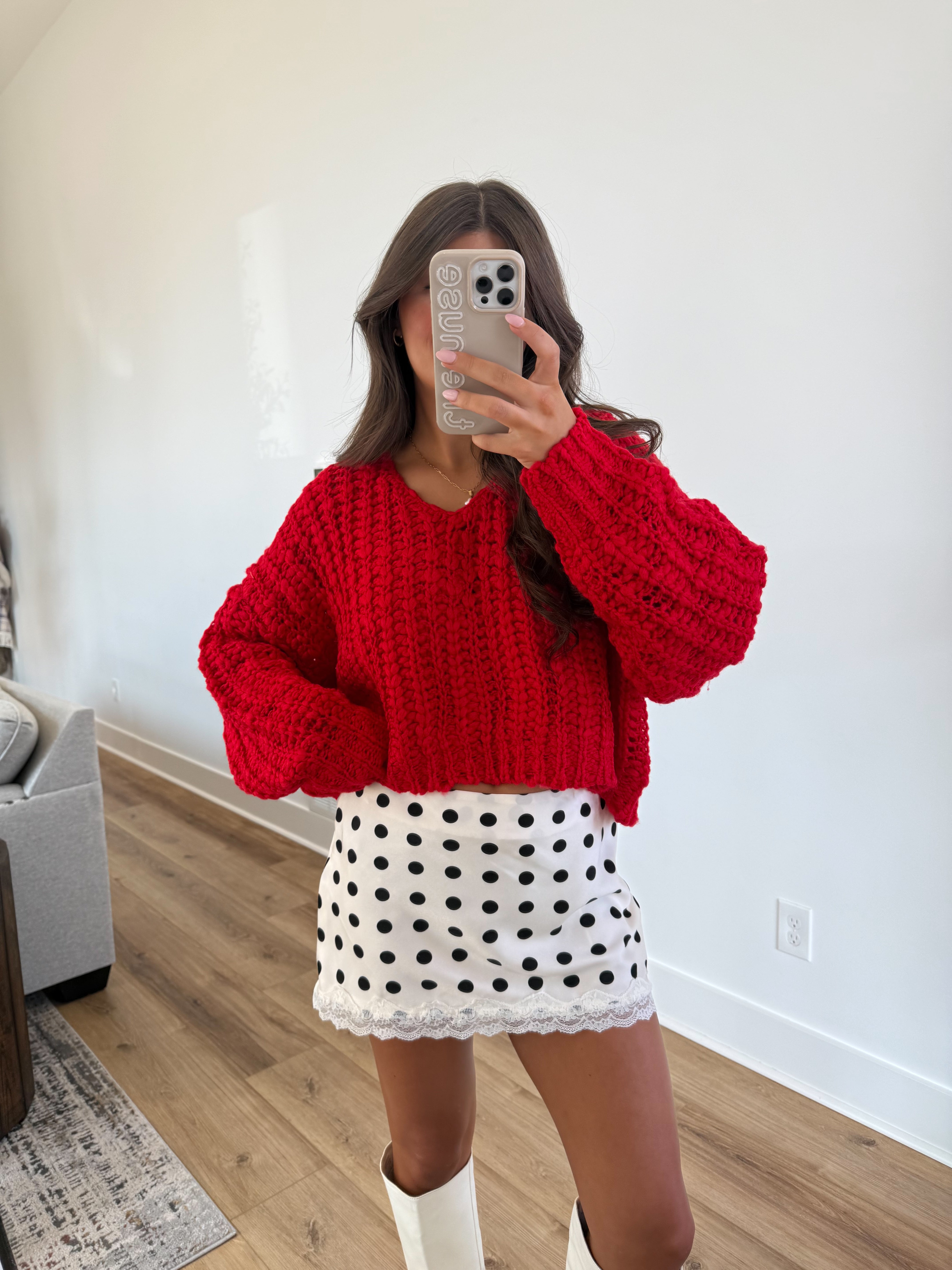 Cardinal Cozy Knit