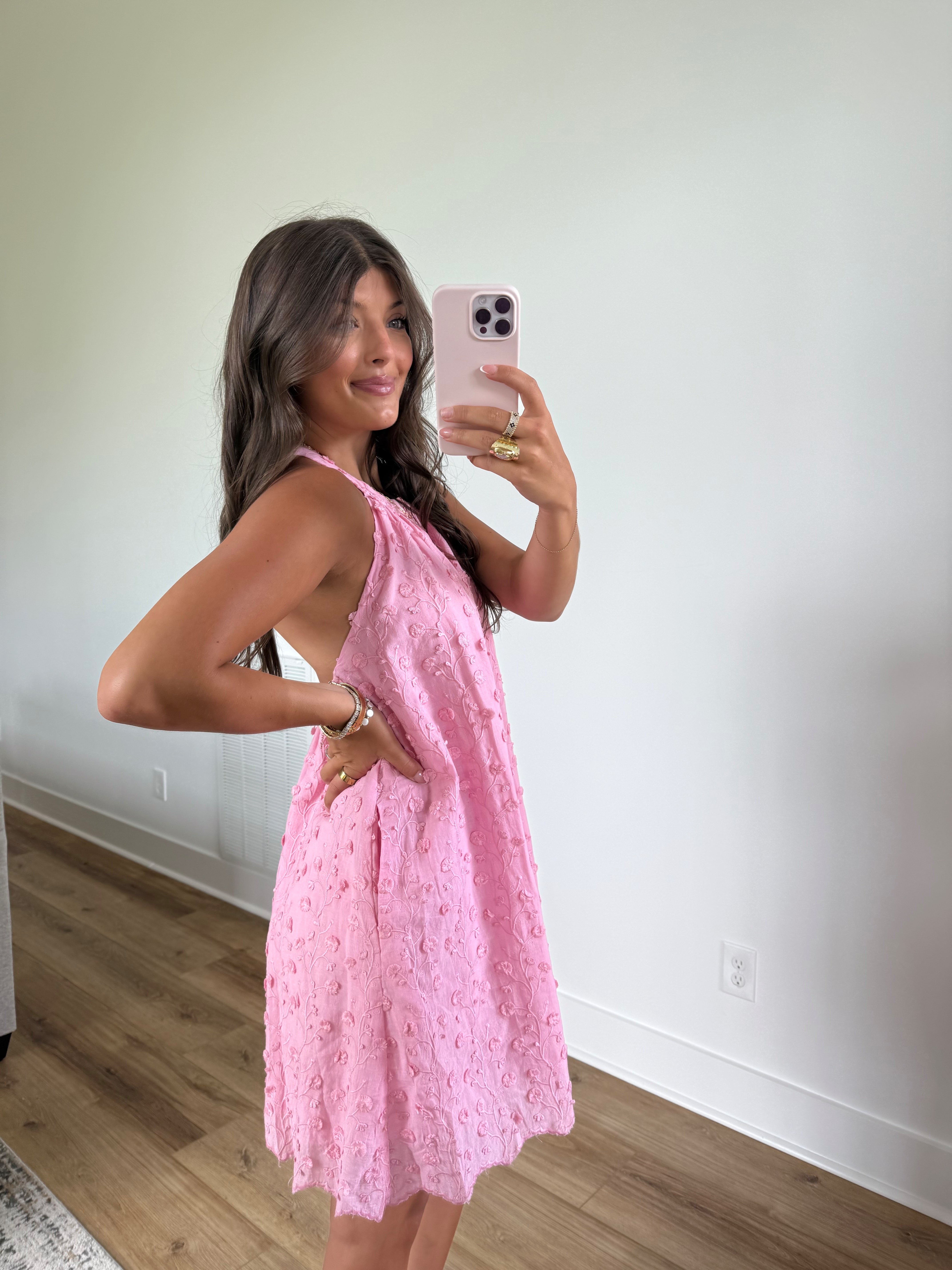 Pink Paloma Mini Dress