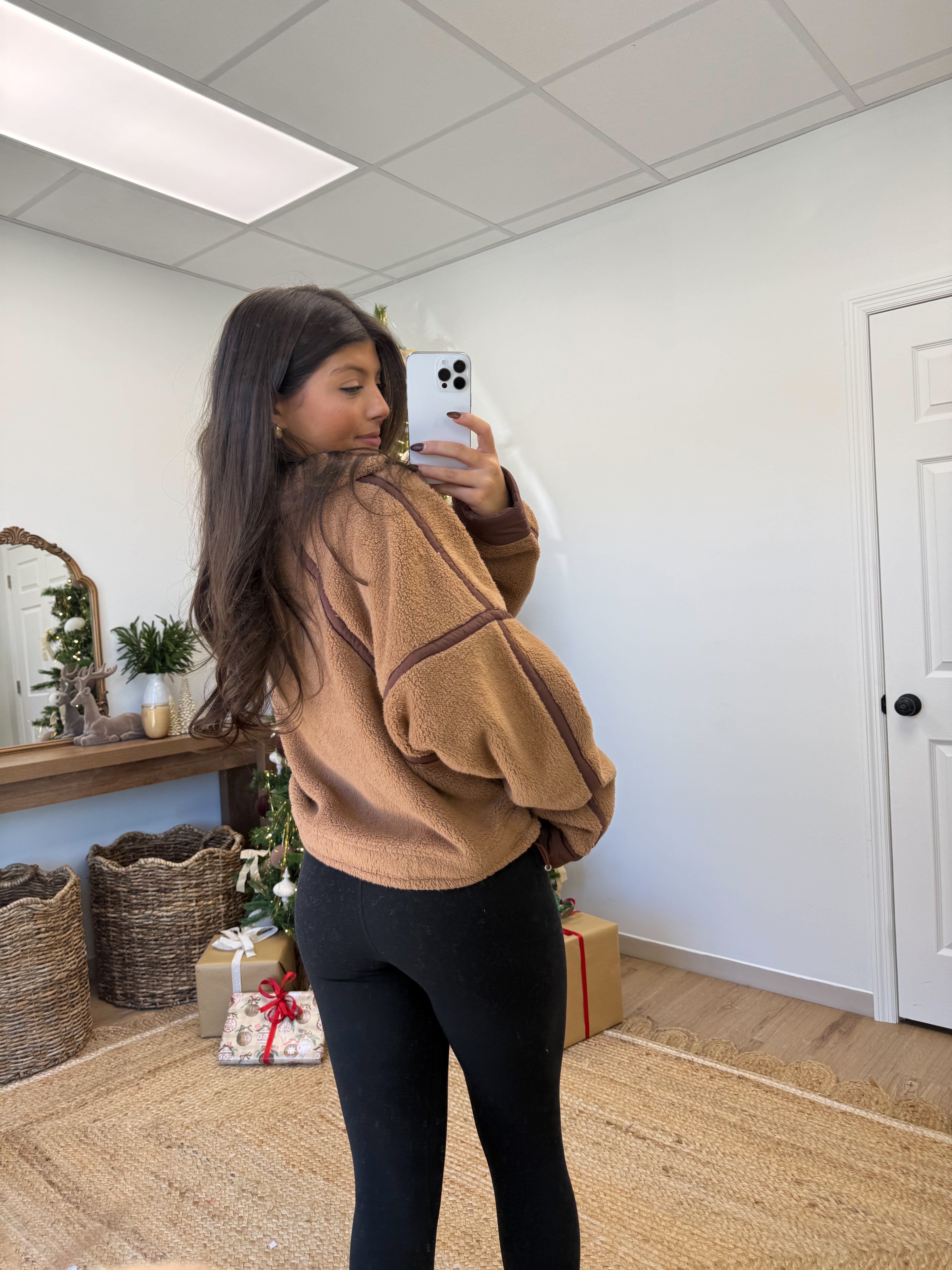 The Espresso Snuggle Sherpa