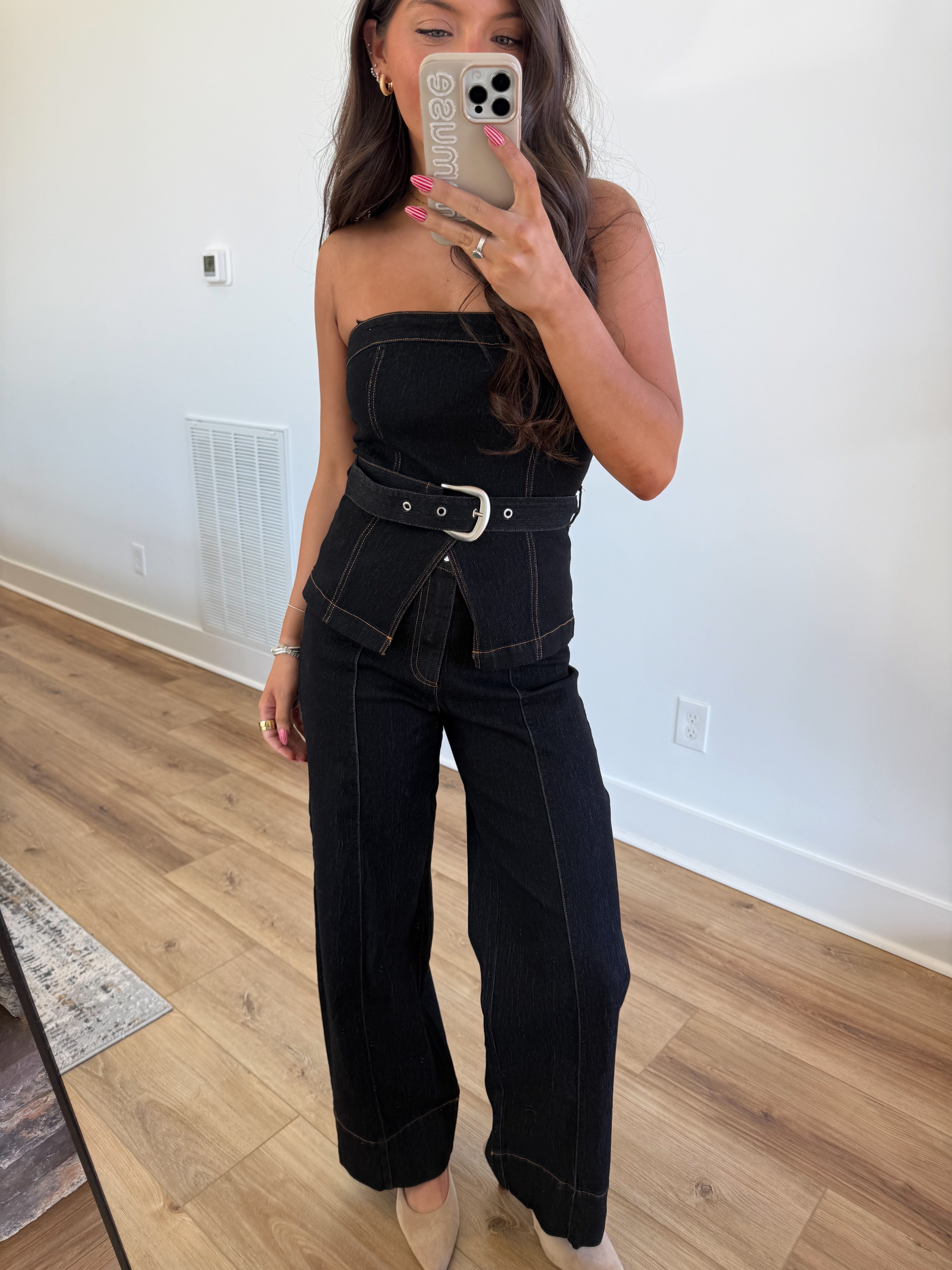 Denim Buckle Set