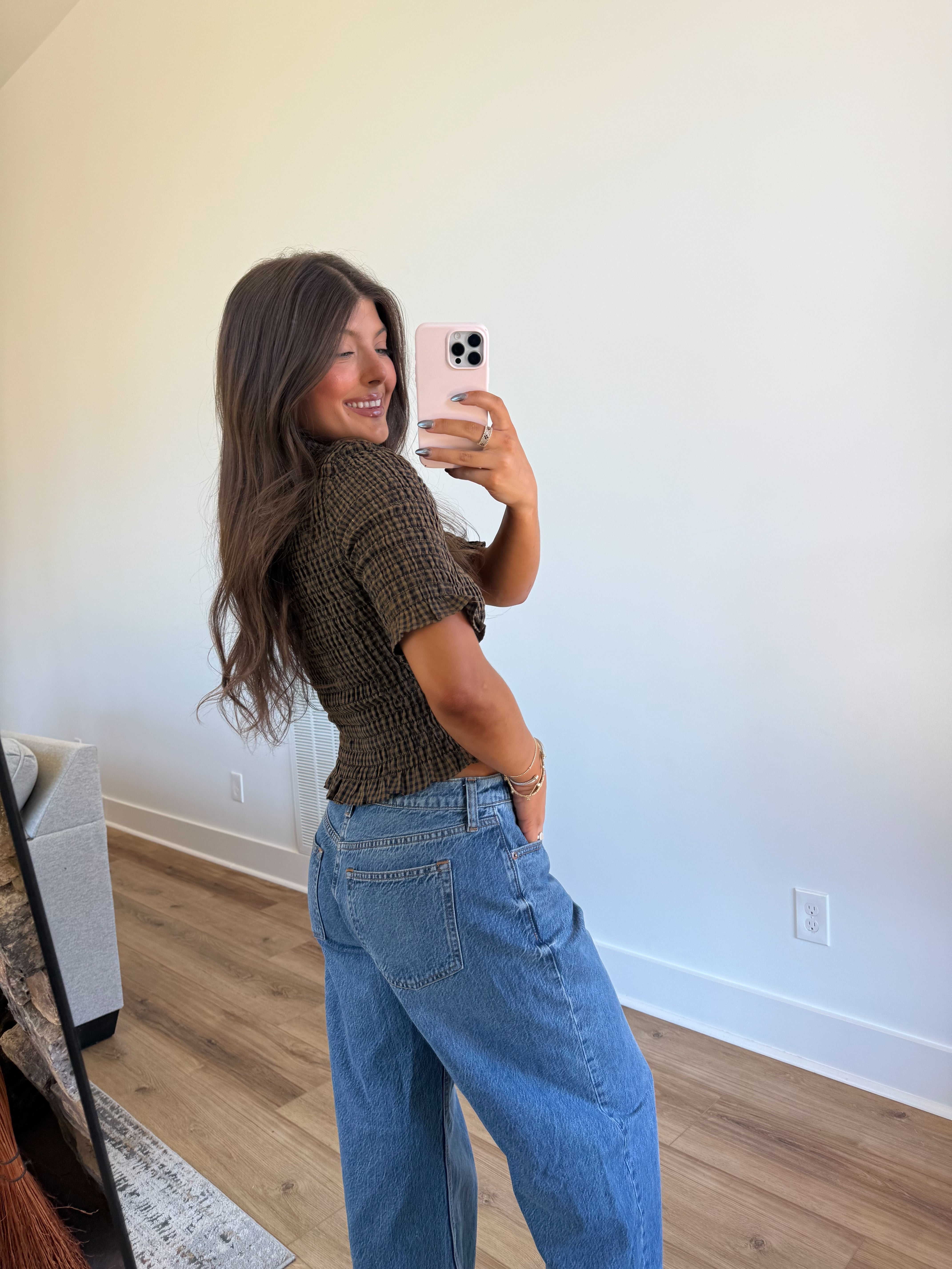 The Plaid Mini Top