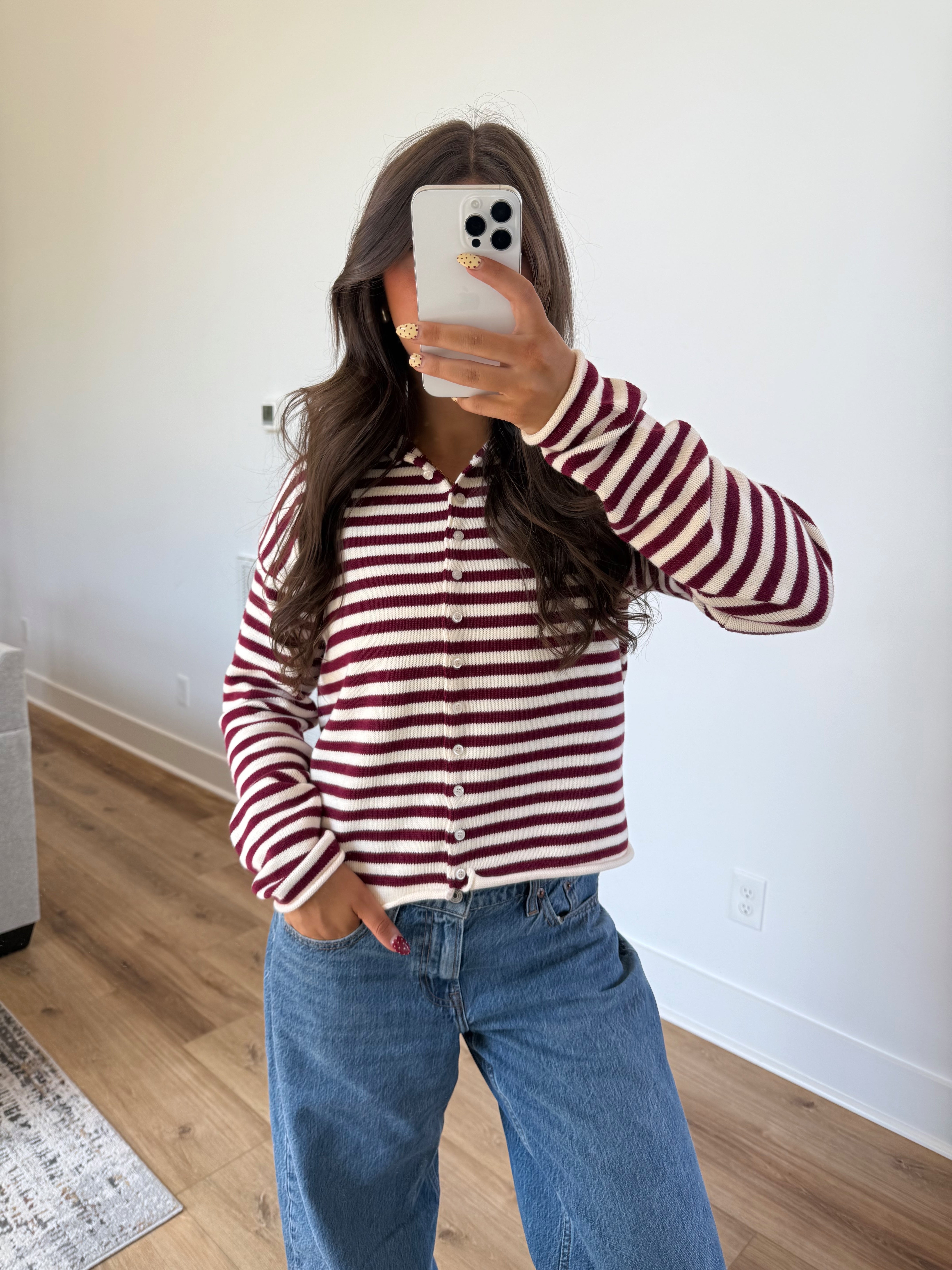 Cranberry Cashmere Sweater