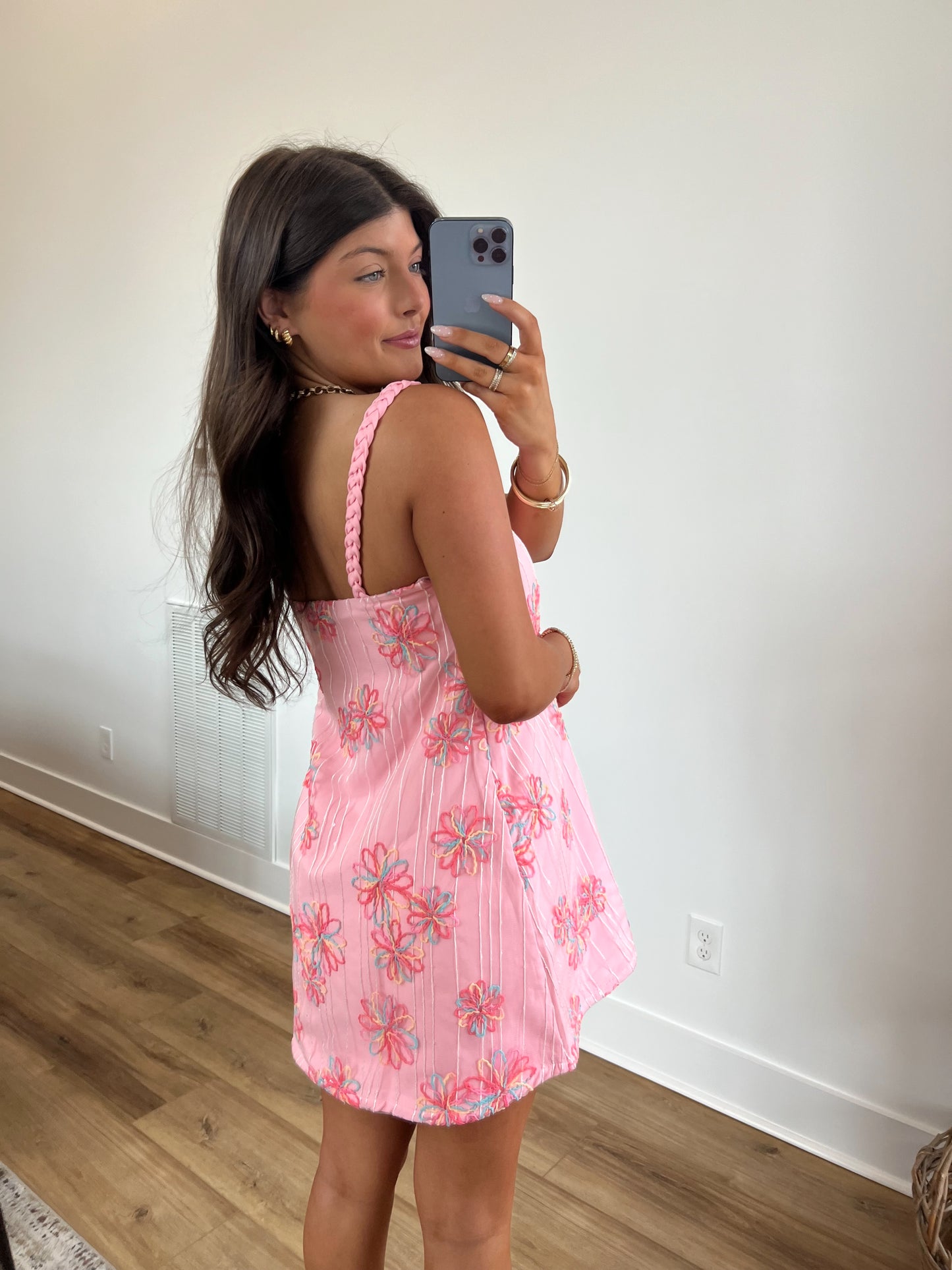 Pretty In Pink Flower Dress