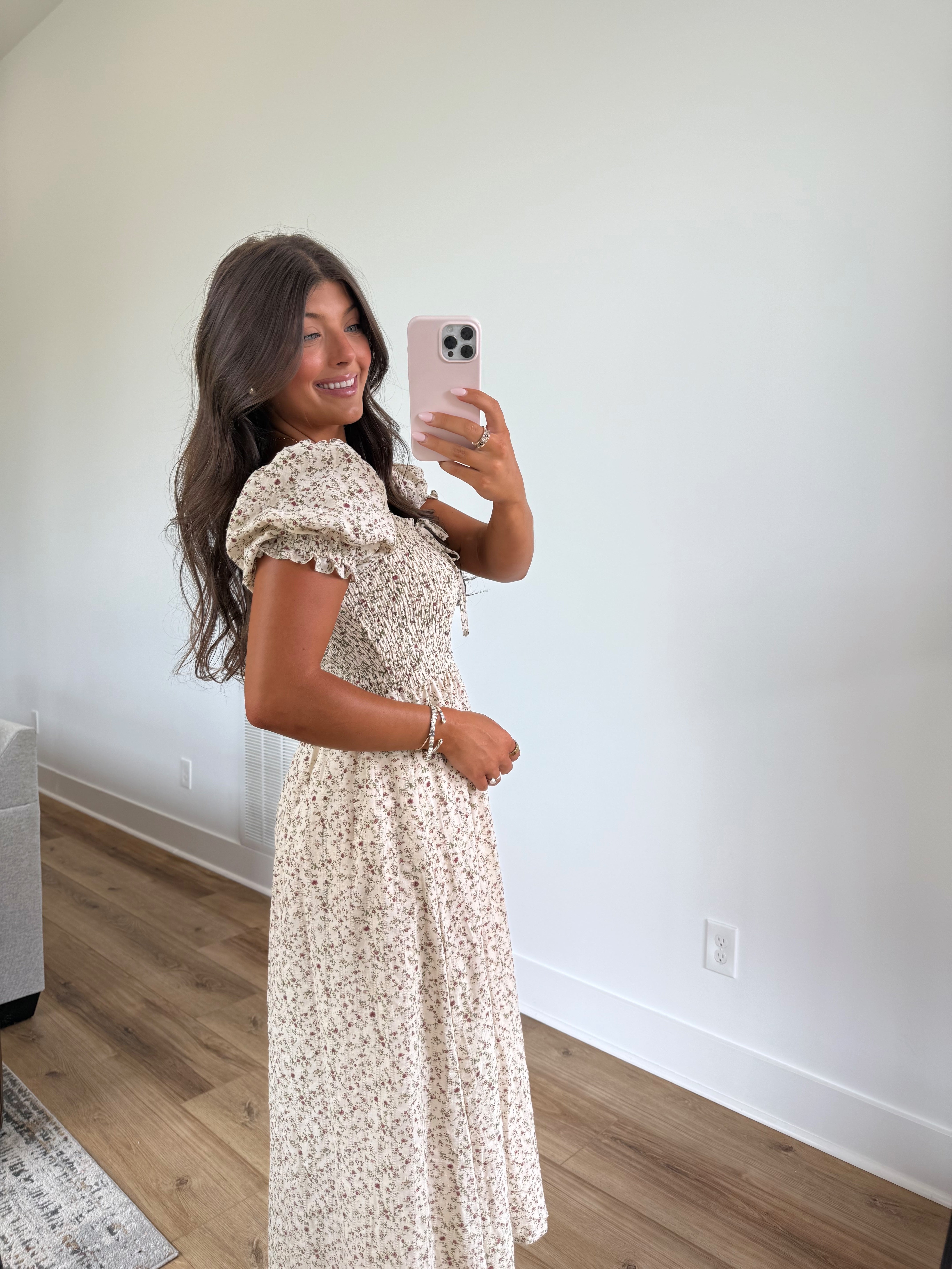 Mattie Florals Maxi Dress