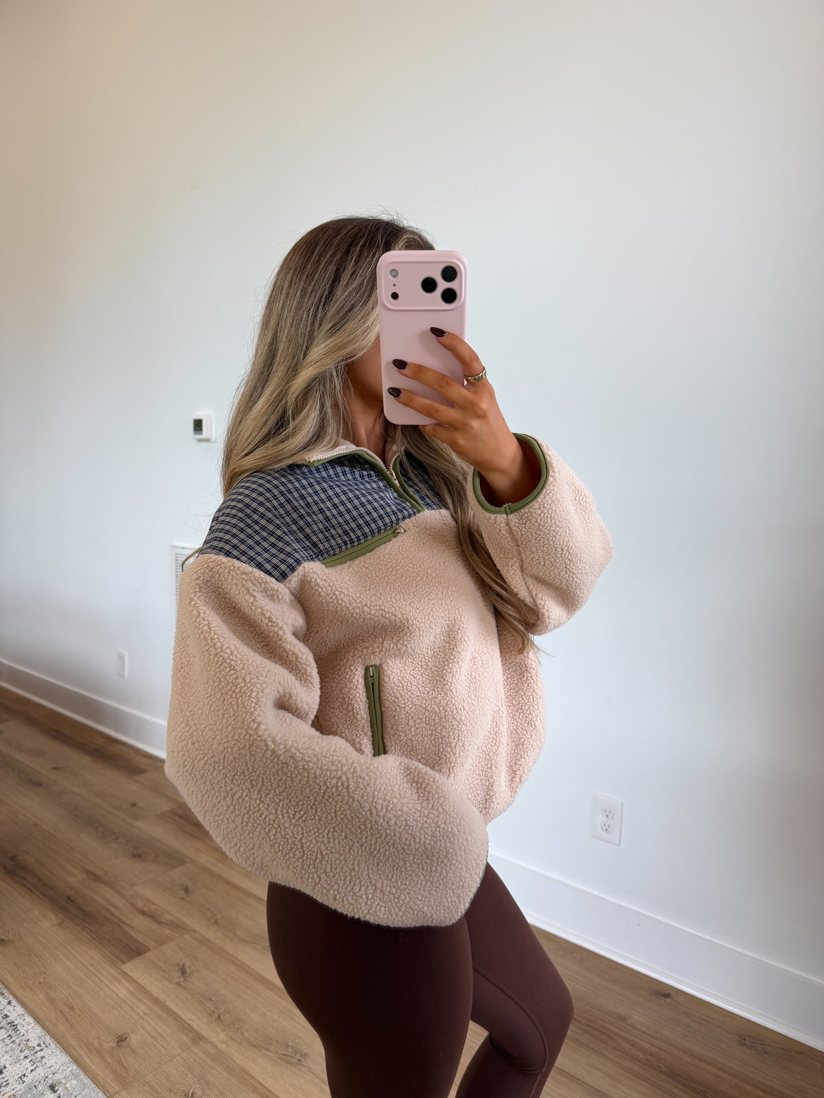 David Sherpa Quarter Zip