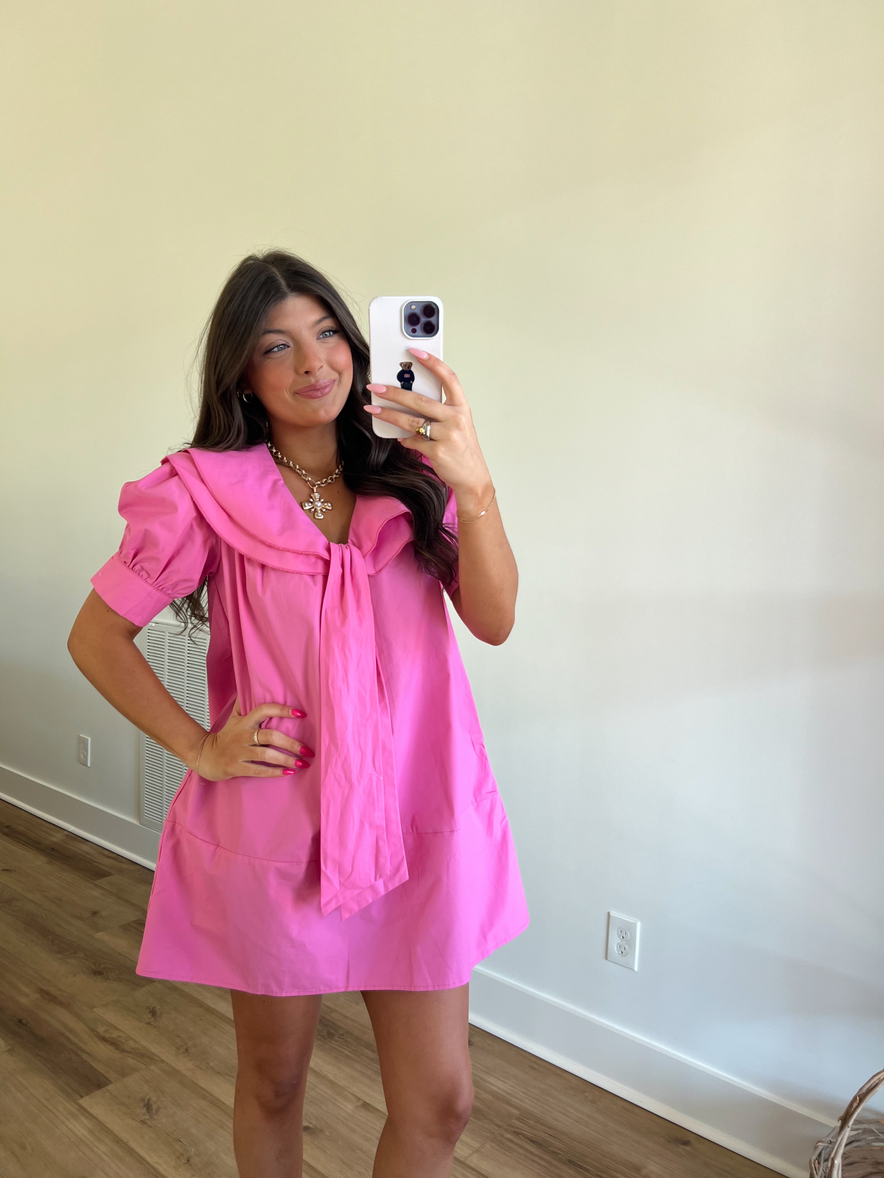 Pink Spring Dream Mini Dress