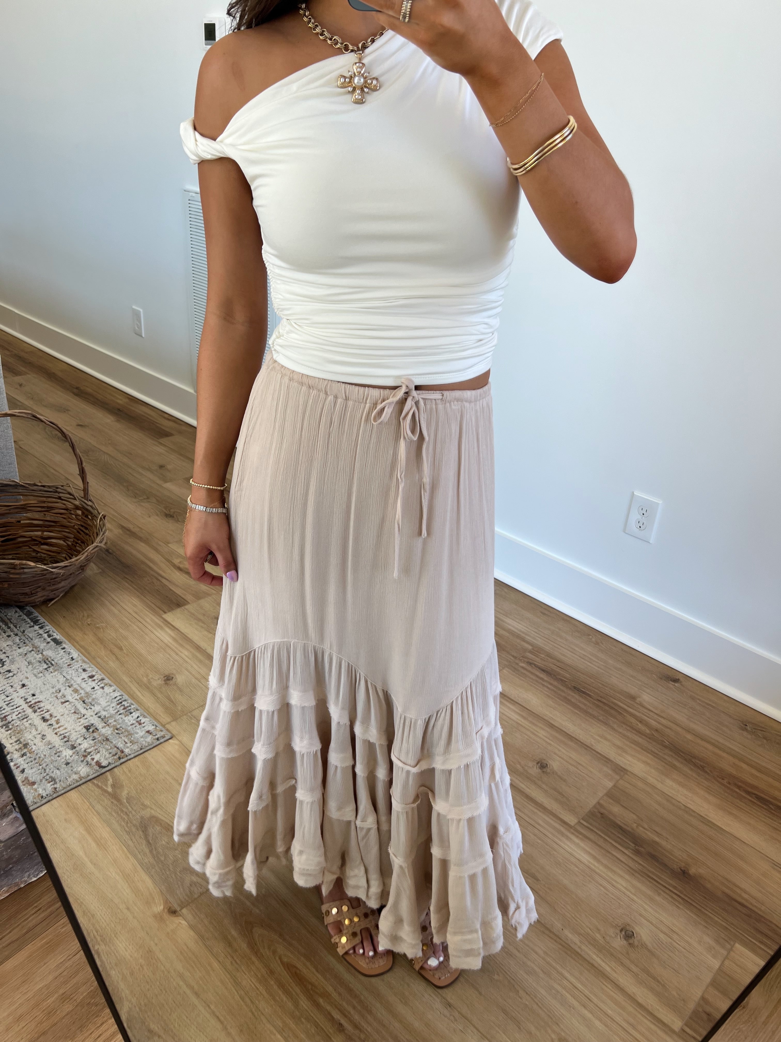 Sofia Maxi Skirt (Restock)