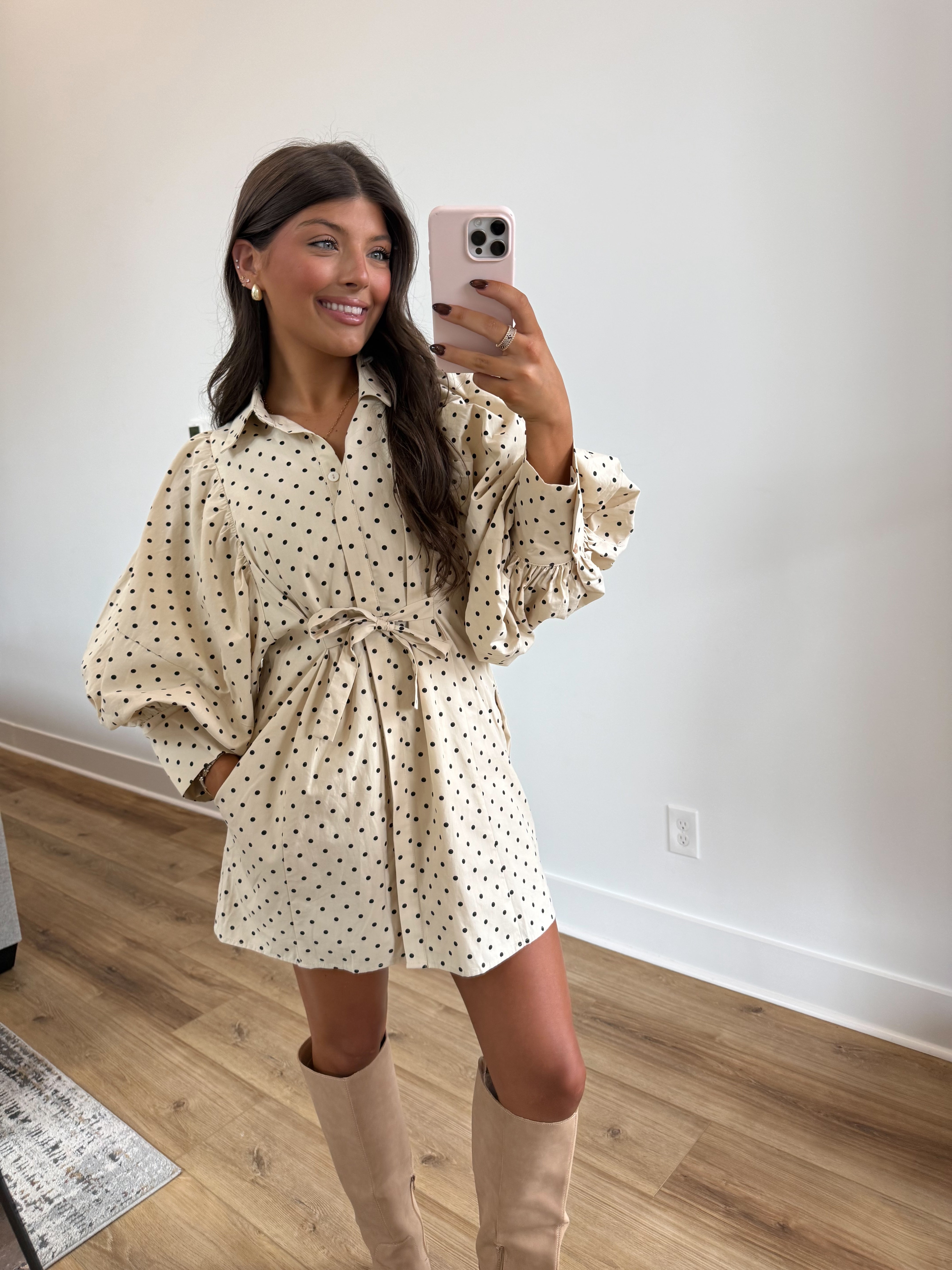 Sunday Morning Dress (Polka Dot)