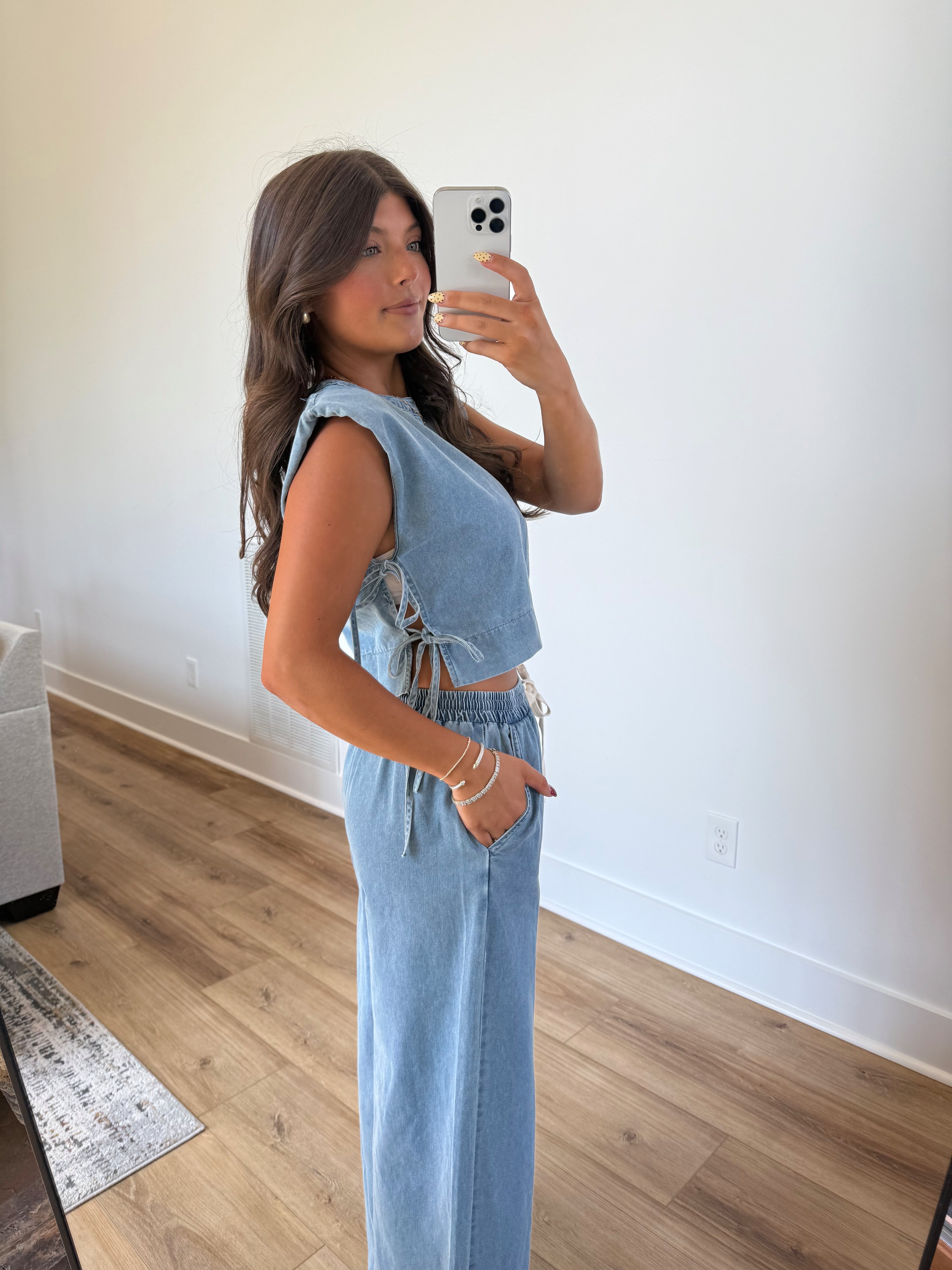 Cloud Wash Denim Set
