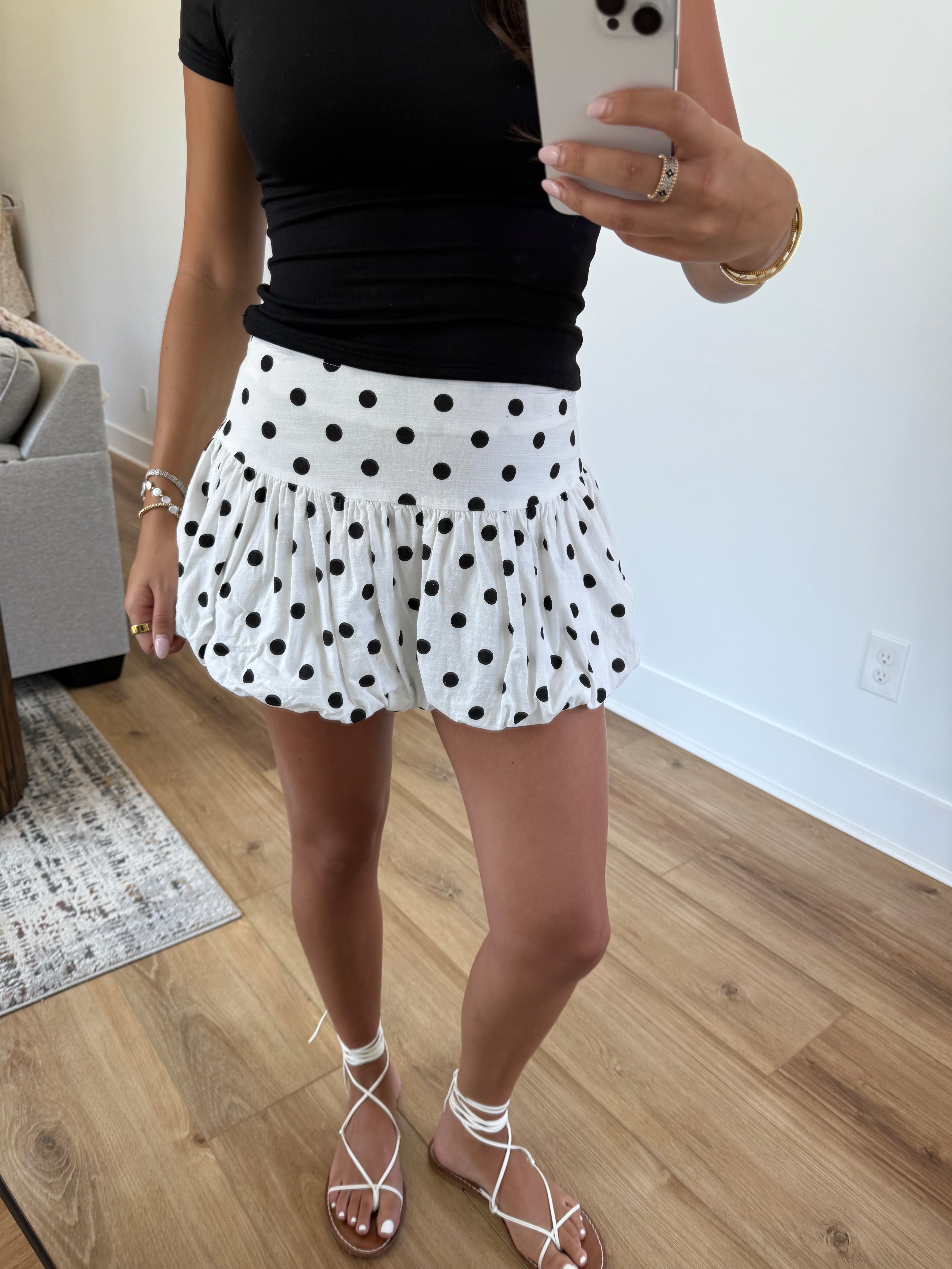 Pretty in Polka Dots Skirt