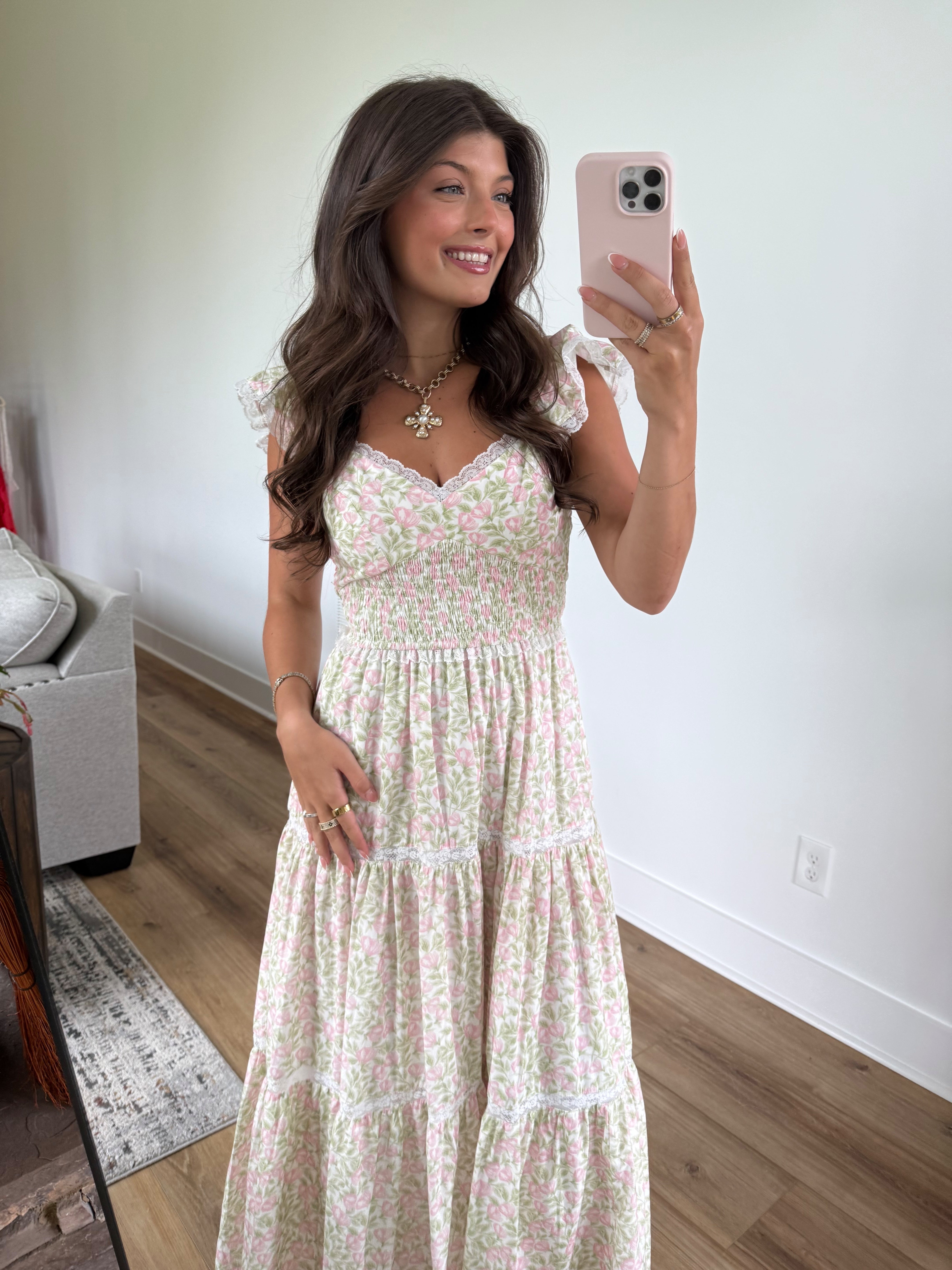 Pink Garden Dress