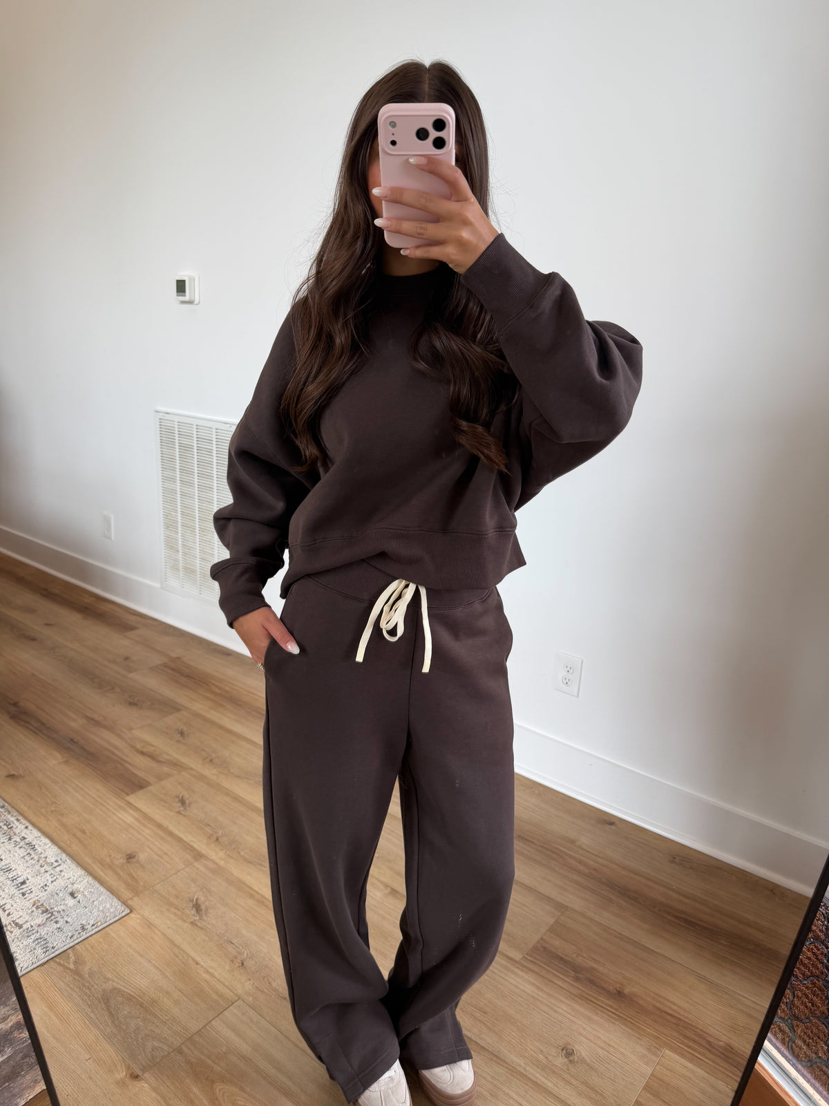 Mocha Sweatpants Set