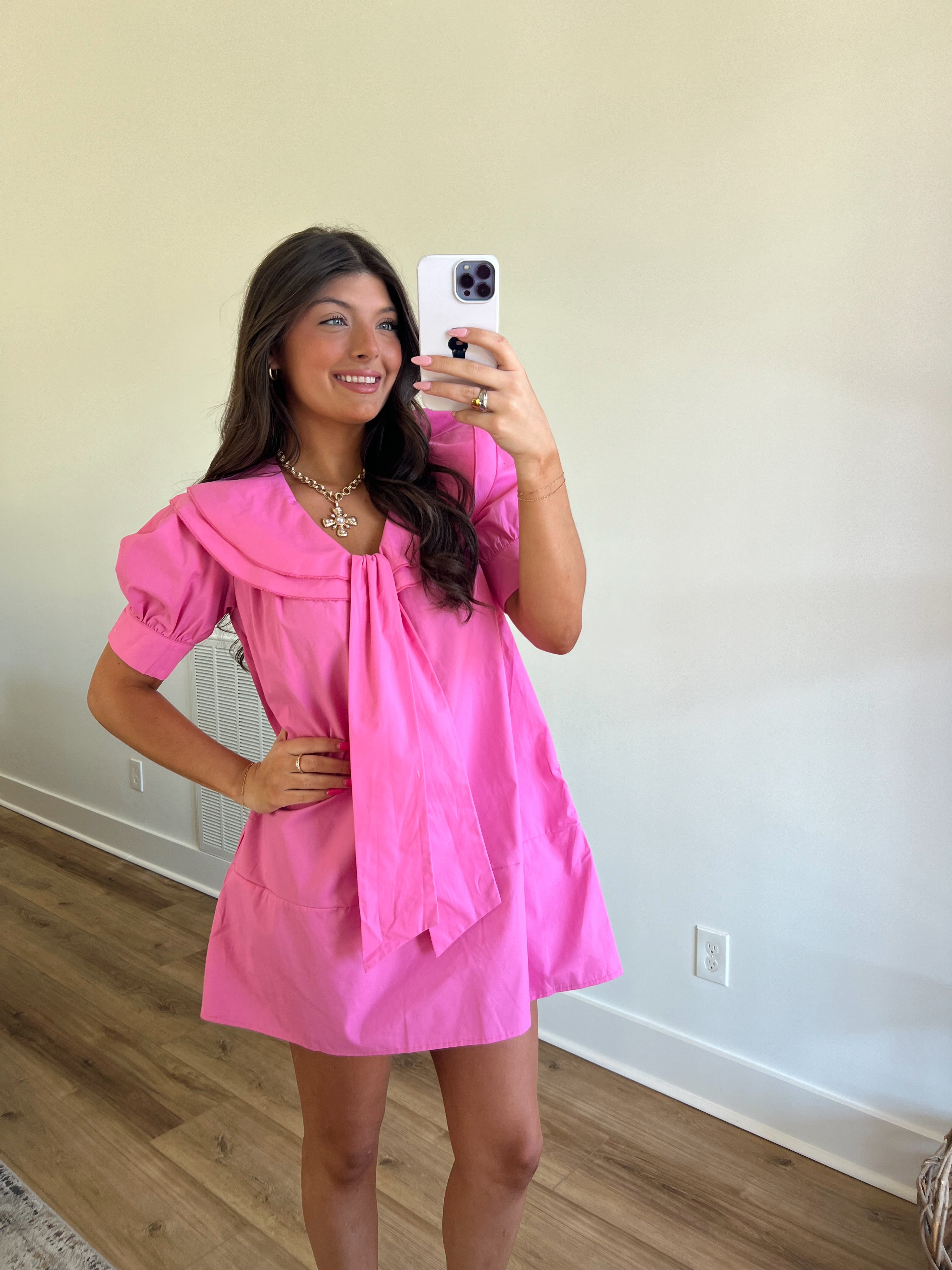 Pink Spring Dream Mini Dress