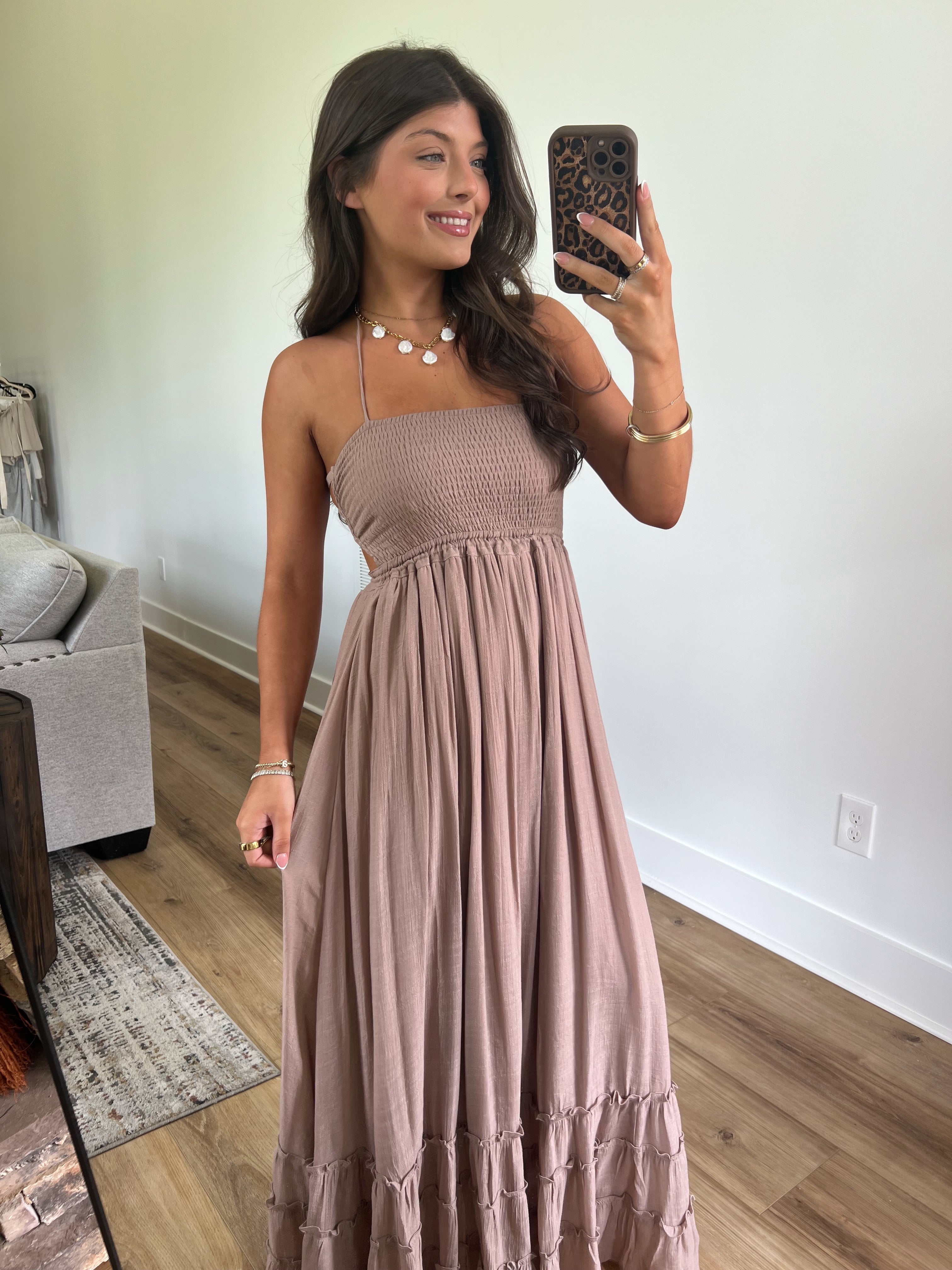 Brown Breezy Escape Halter