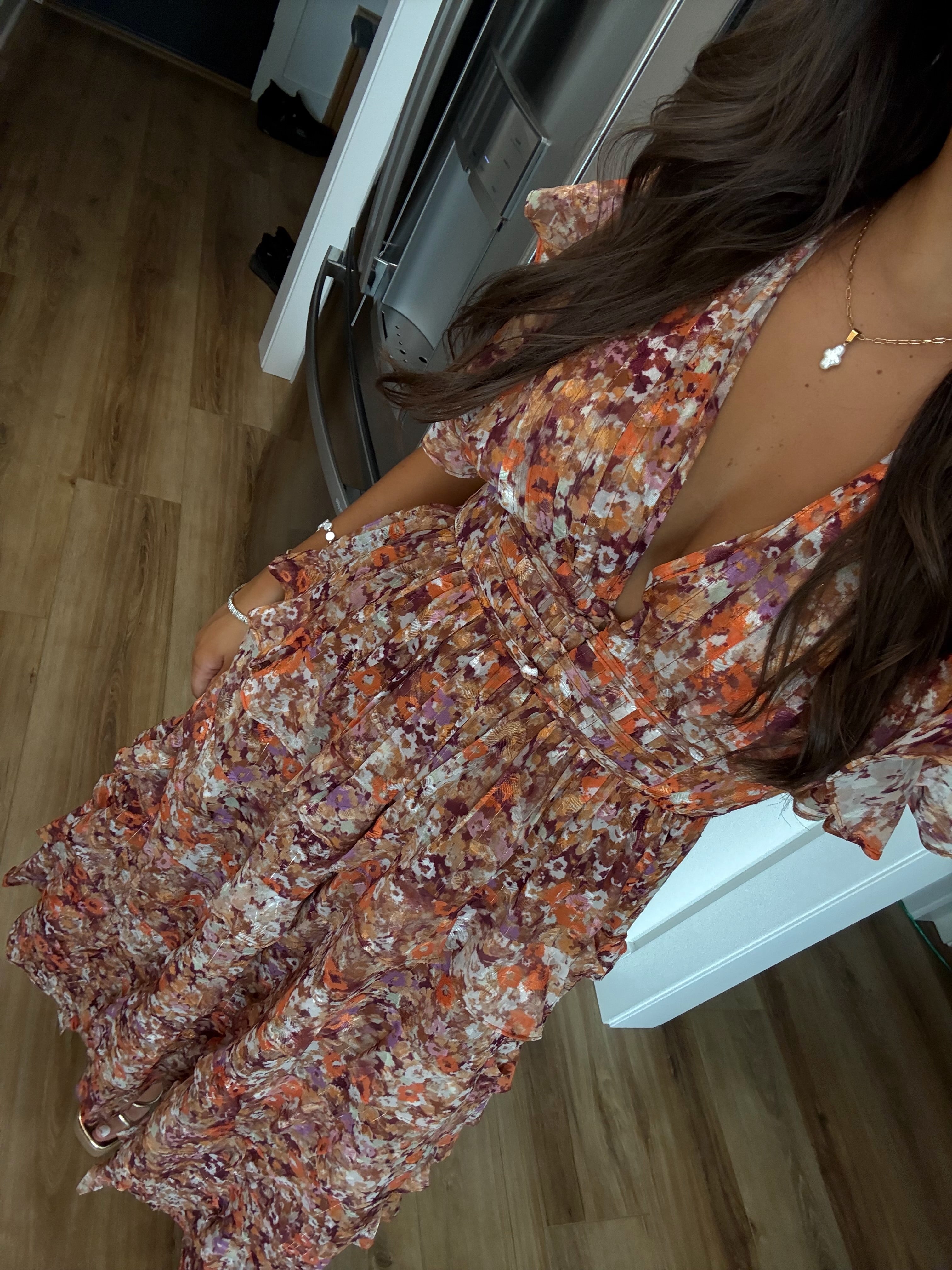 Harvest Waltz Maxi Dress