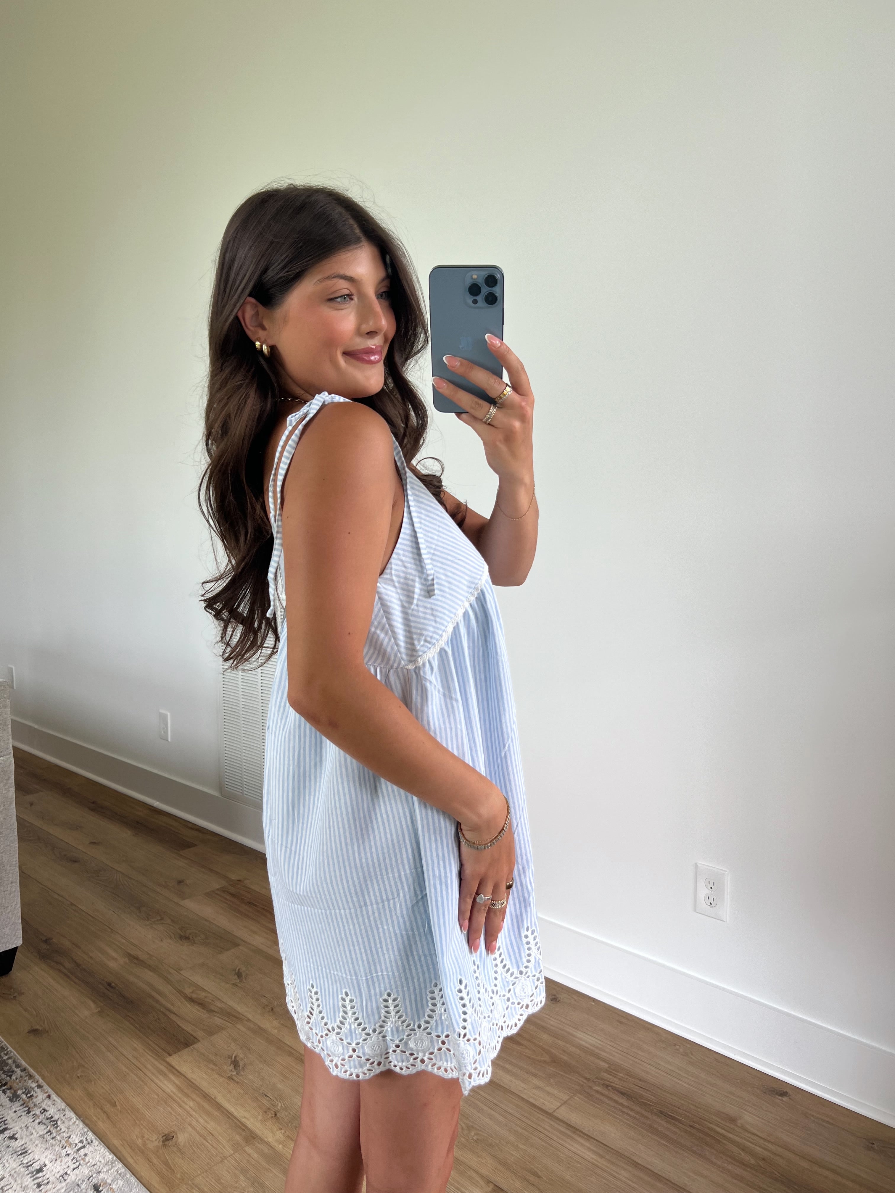 Day Yacht Stripe Mini Dress