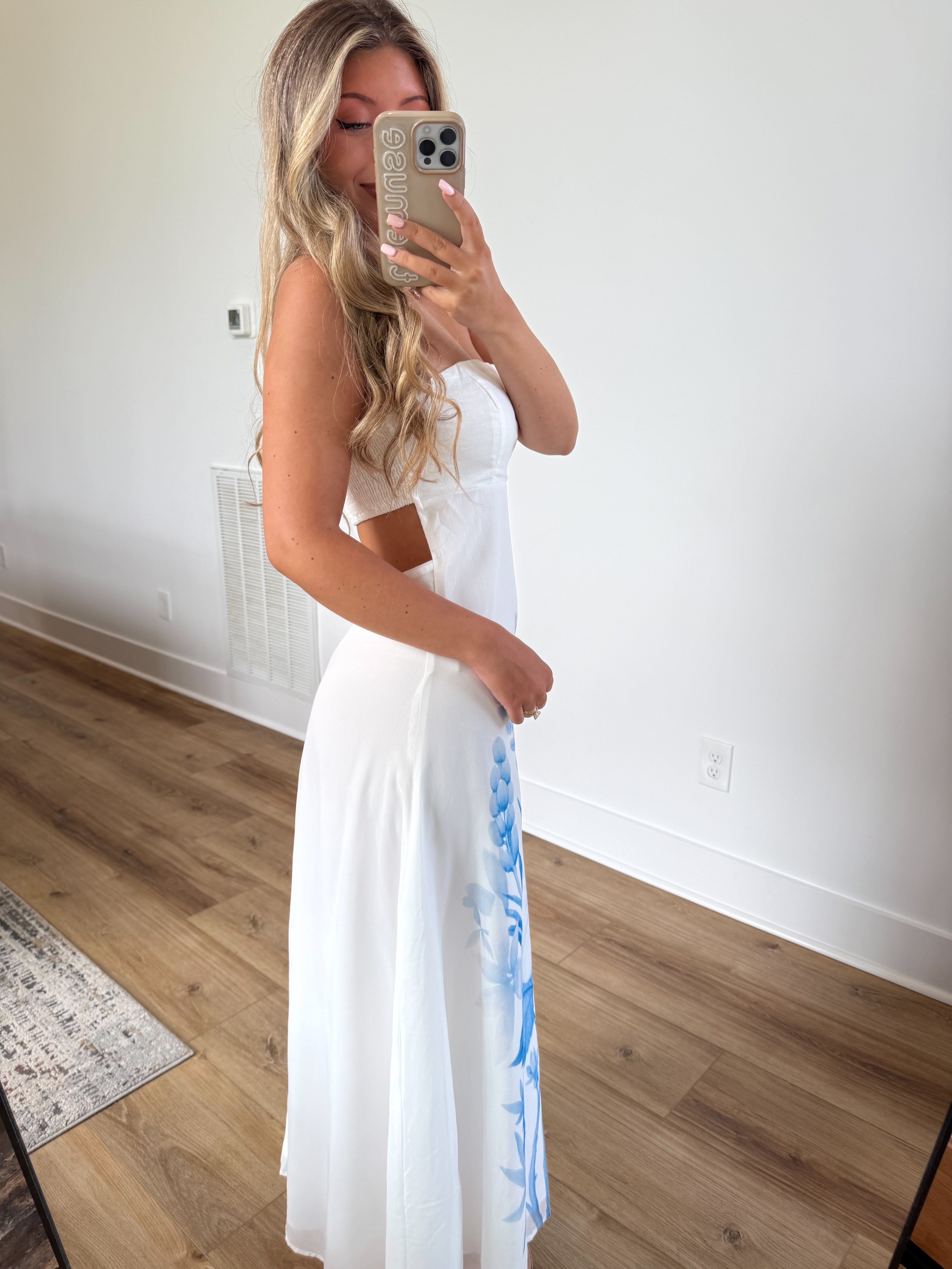Azure Bloom Maxi