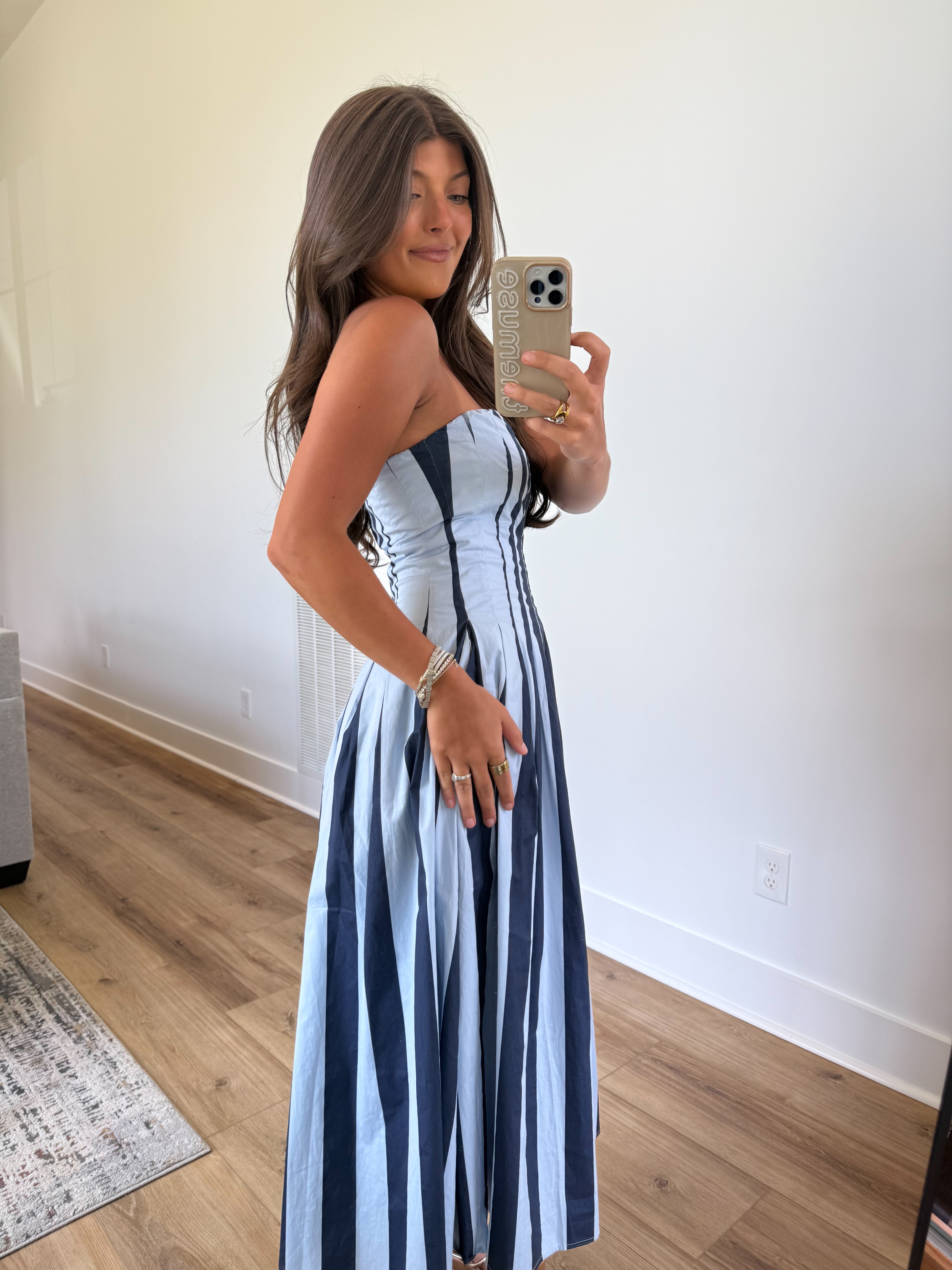 Blue Bay Stripe Dress