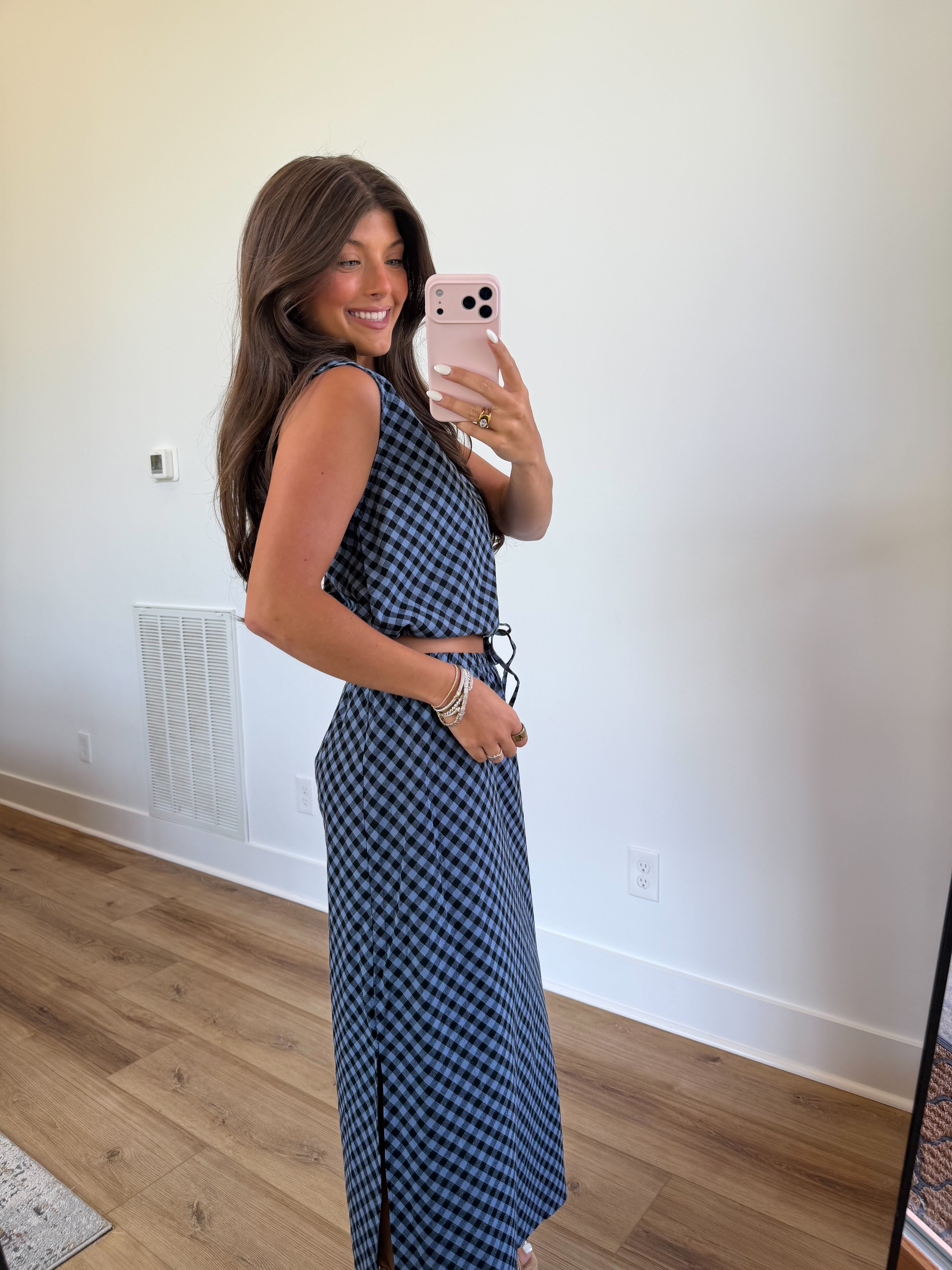 The Checkered Bleu Set