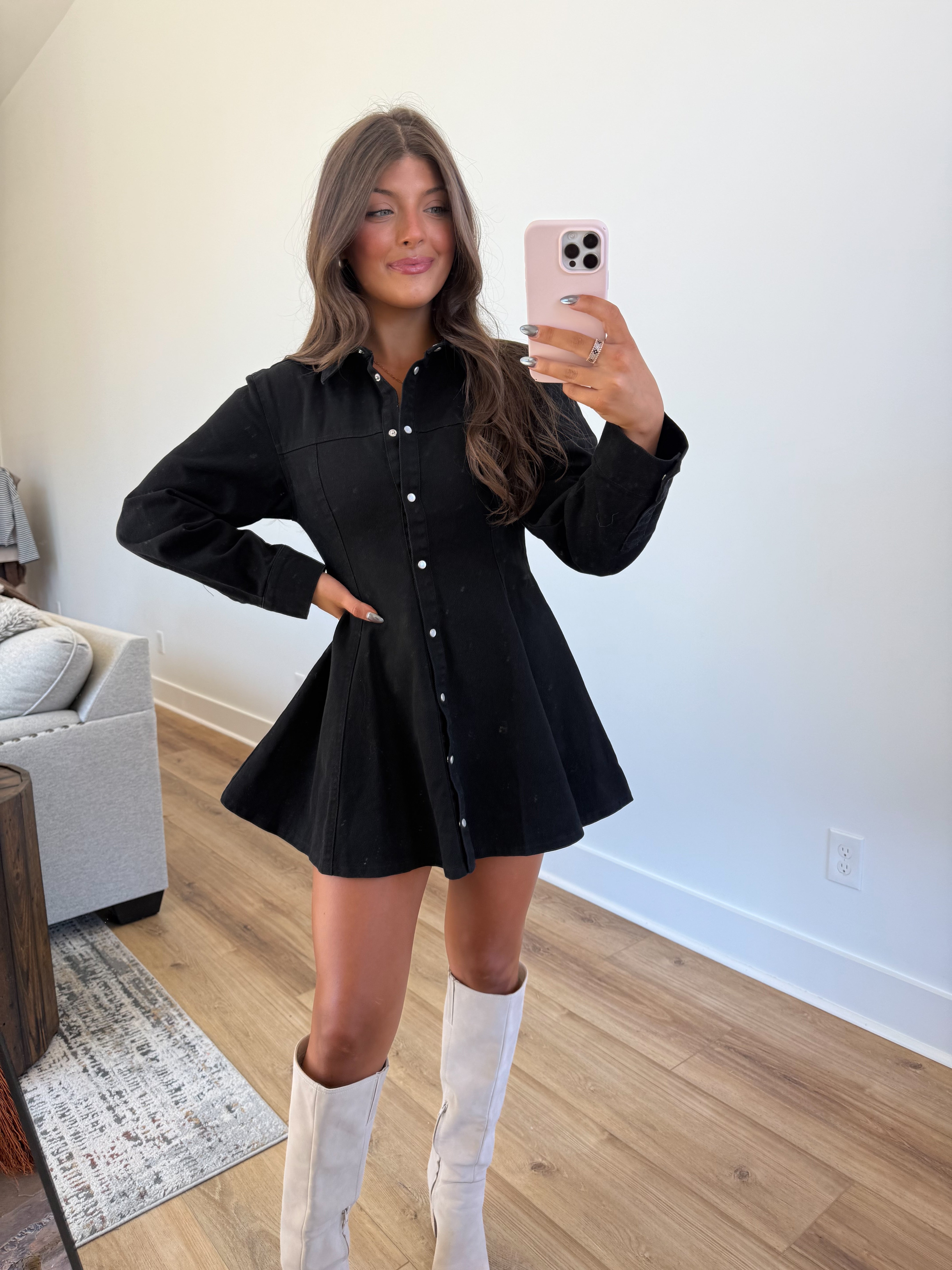 The Dally Flare Mini (Black)