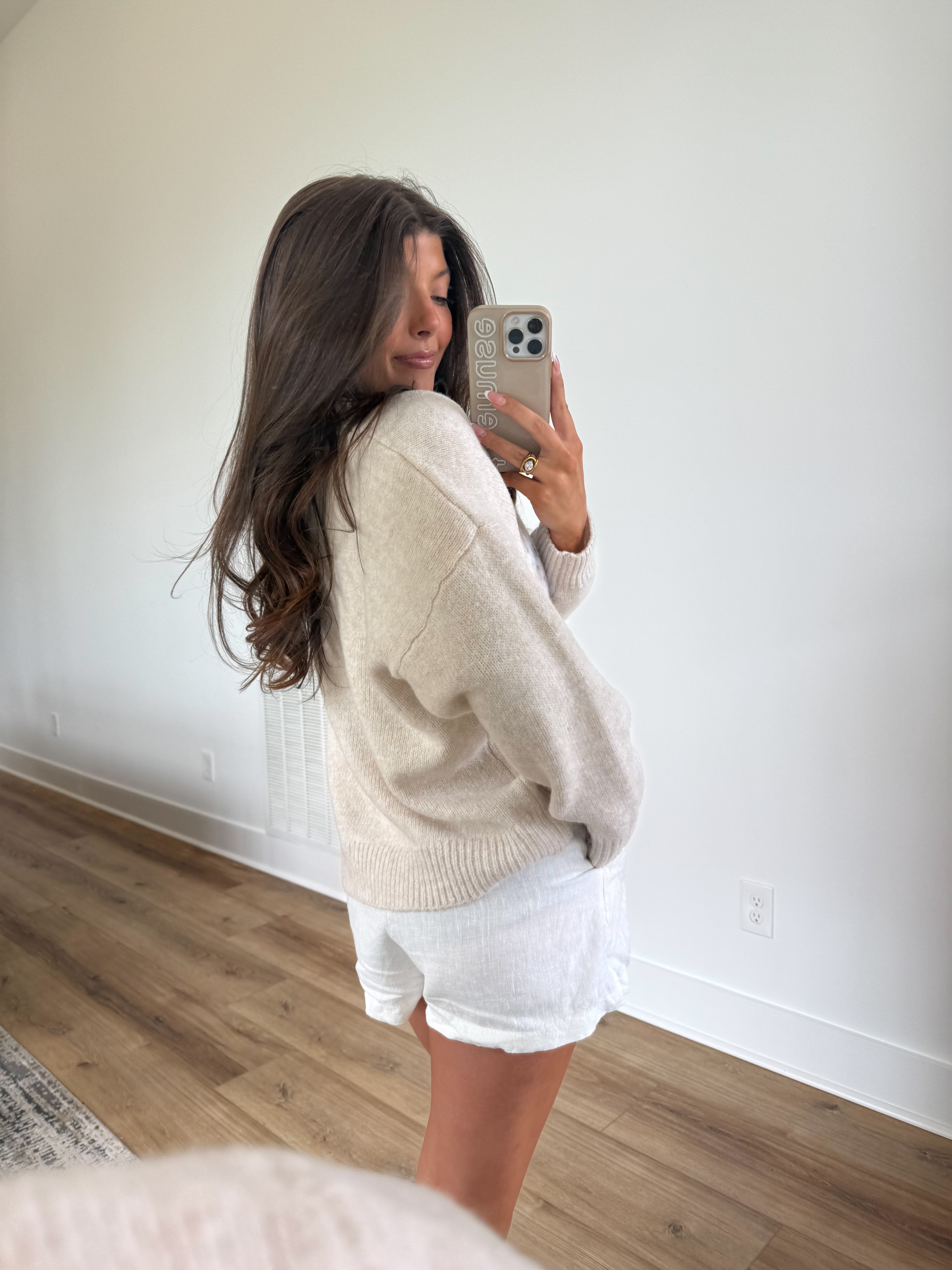 Pearl Shell Sweater