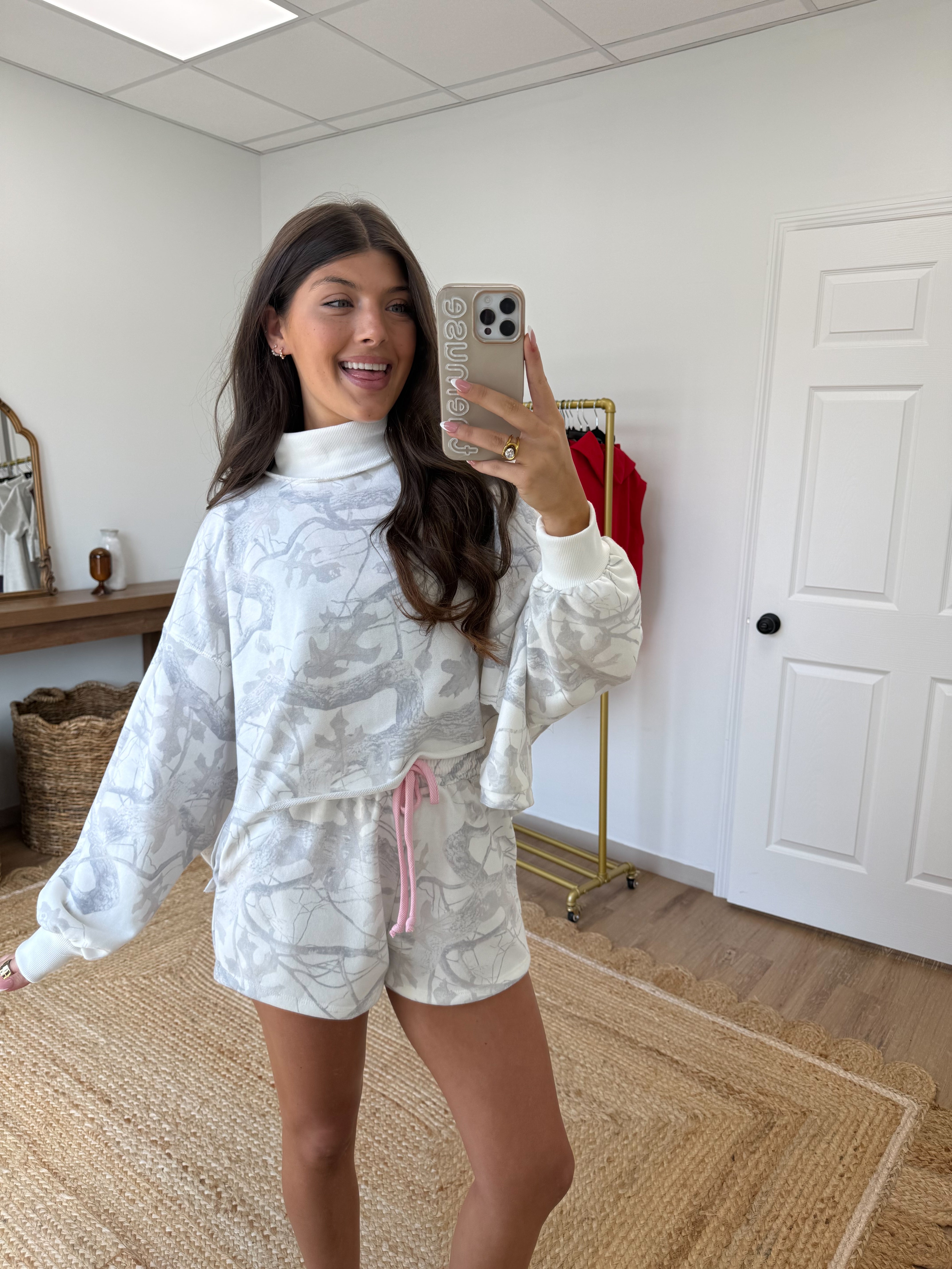 Summer Camo Mockneck Set