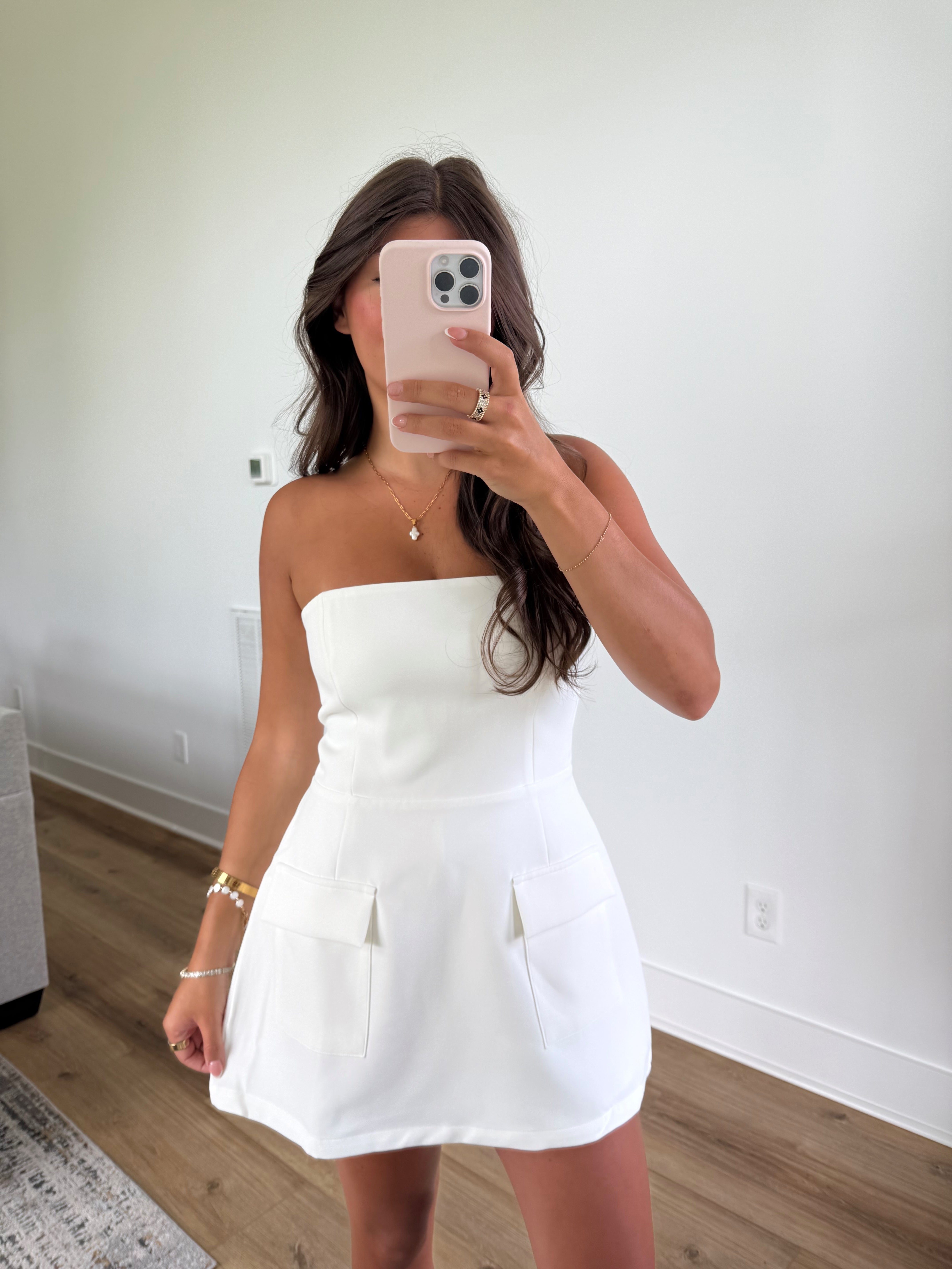 The Muse Romper (White) (Restock)