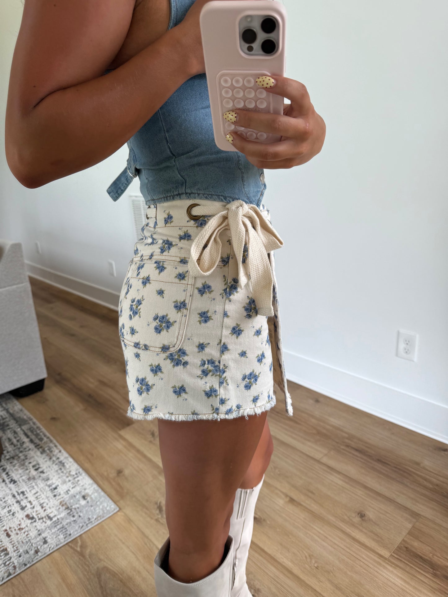 The Indigo Skort