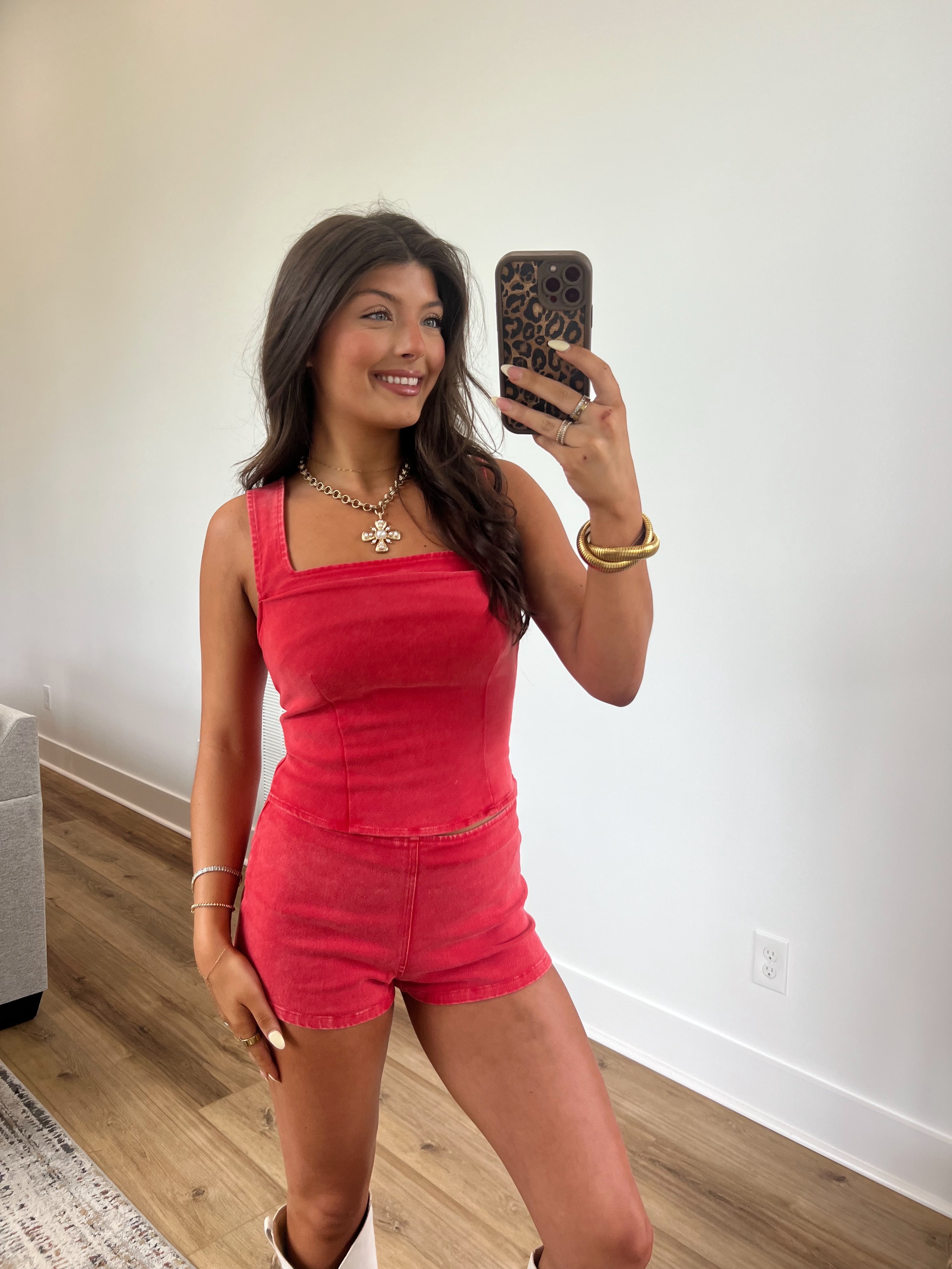 Red Canyon Shorts Set (PRE-ORDER (1-2 week))