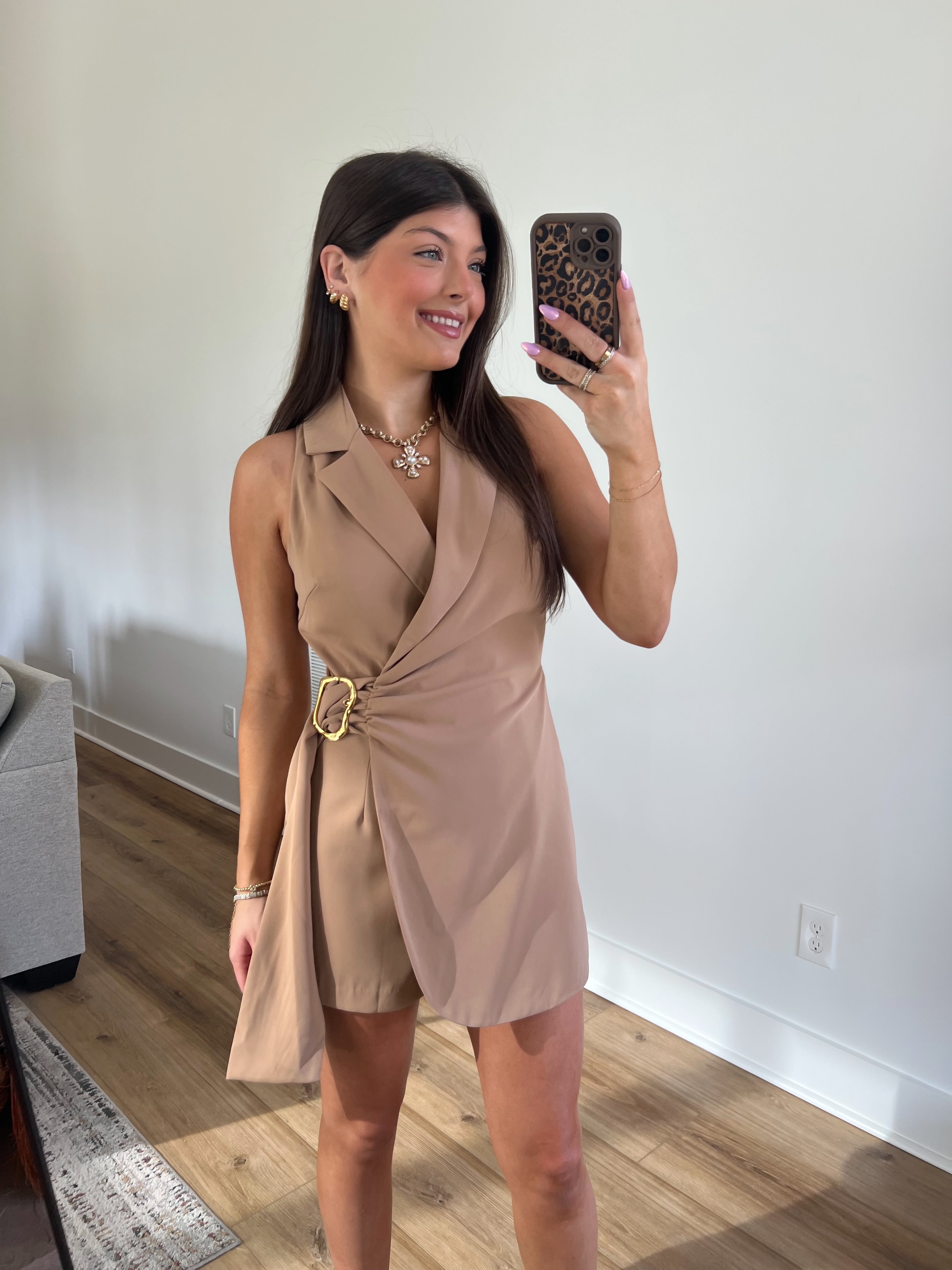 Country Club Blazer Romper