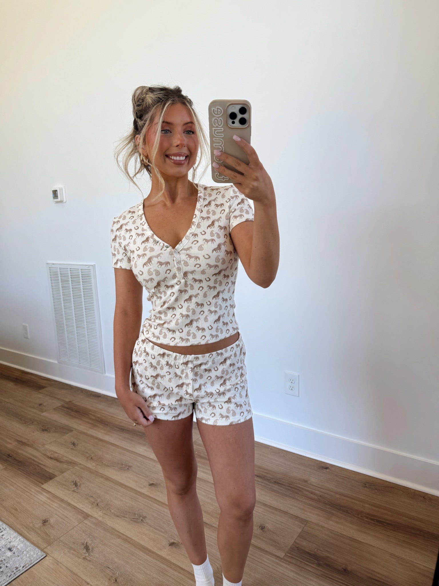 Cozy Cowgirl PJ Set