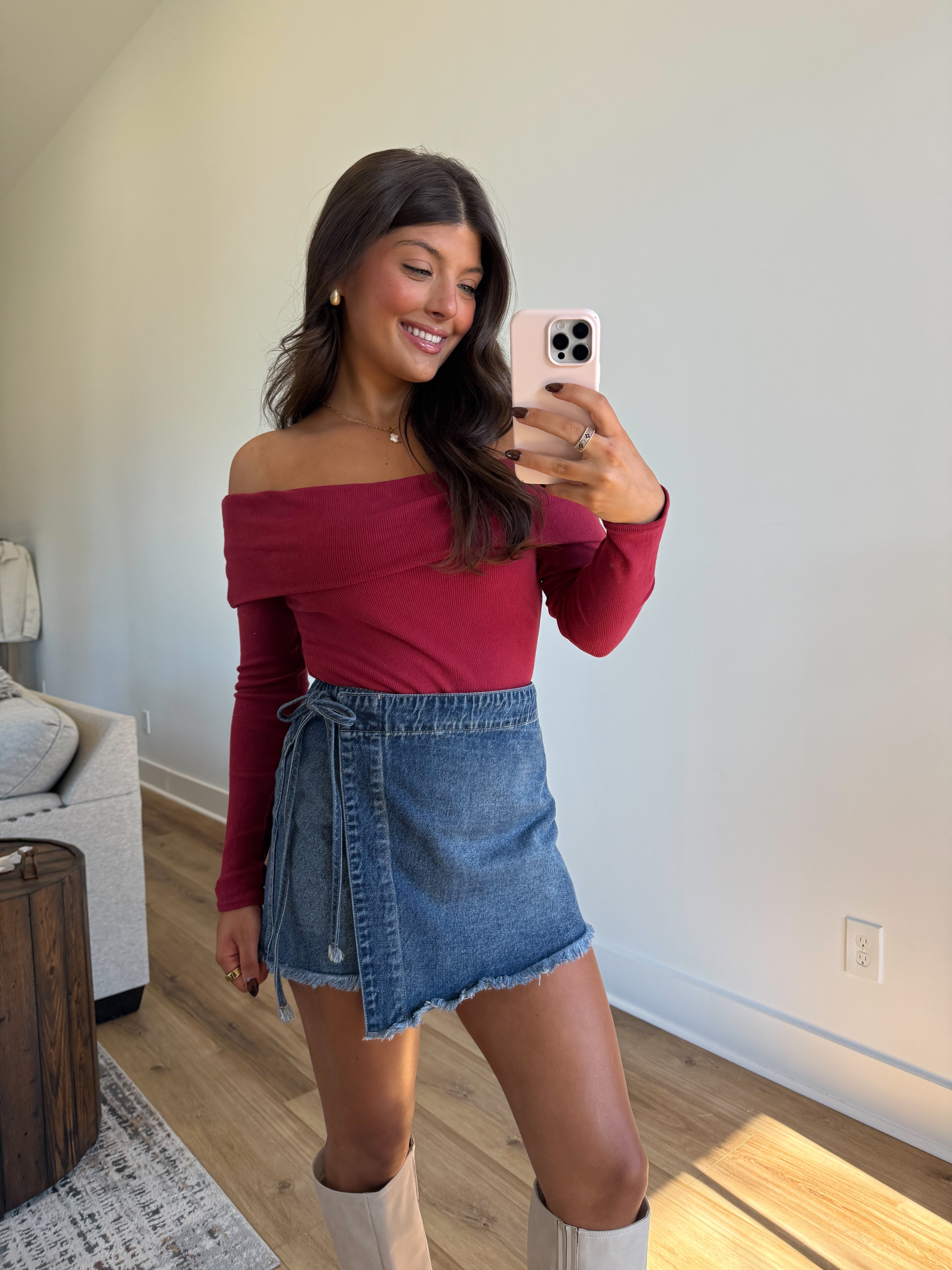 Jax Denim Skort