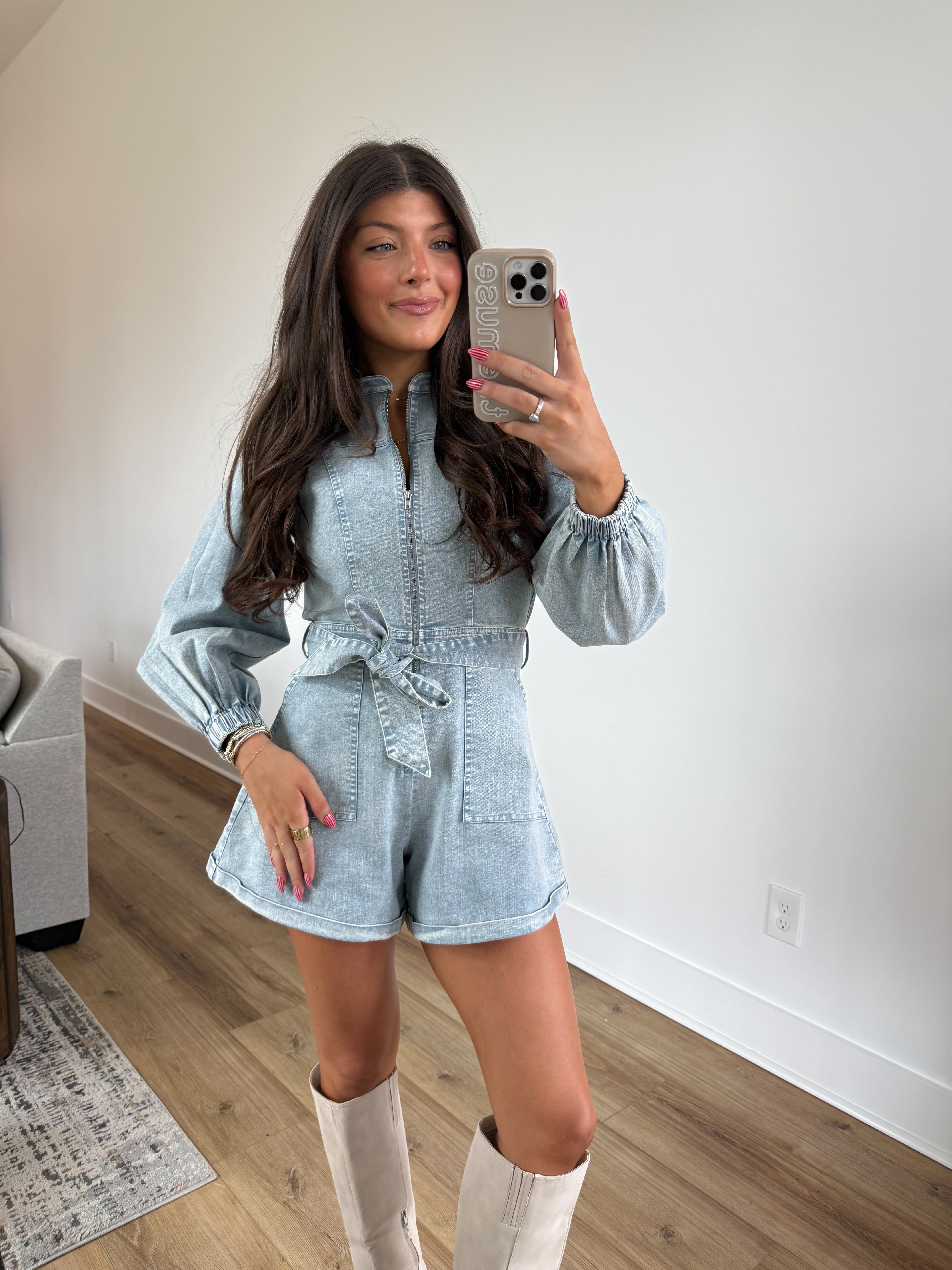 Everything But The Boot Romper