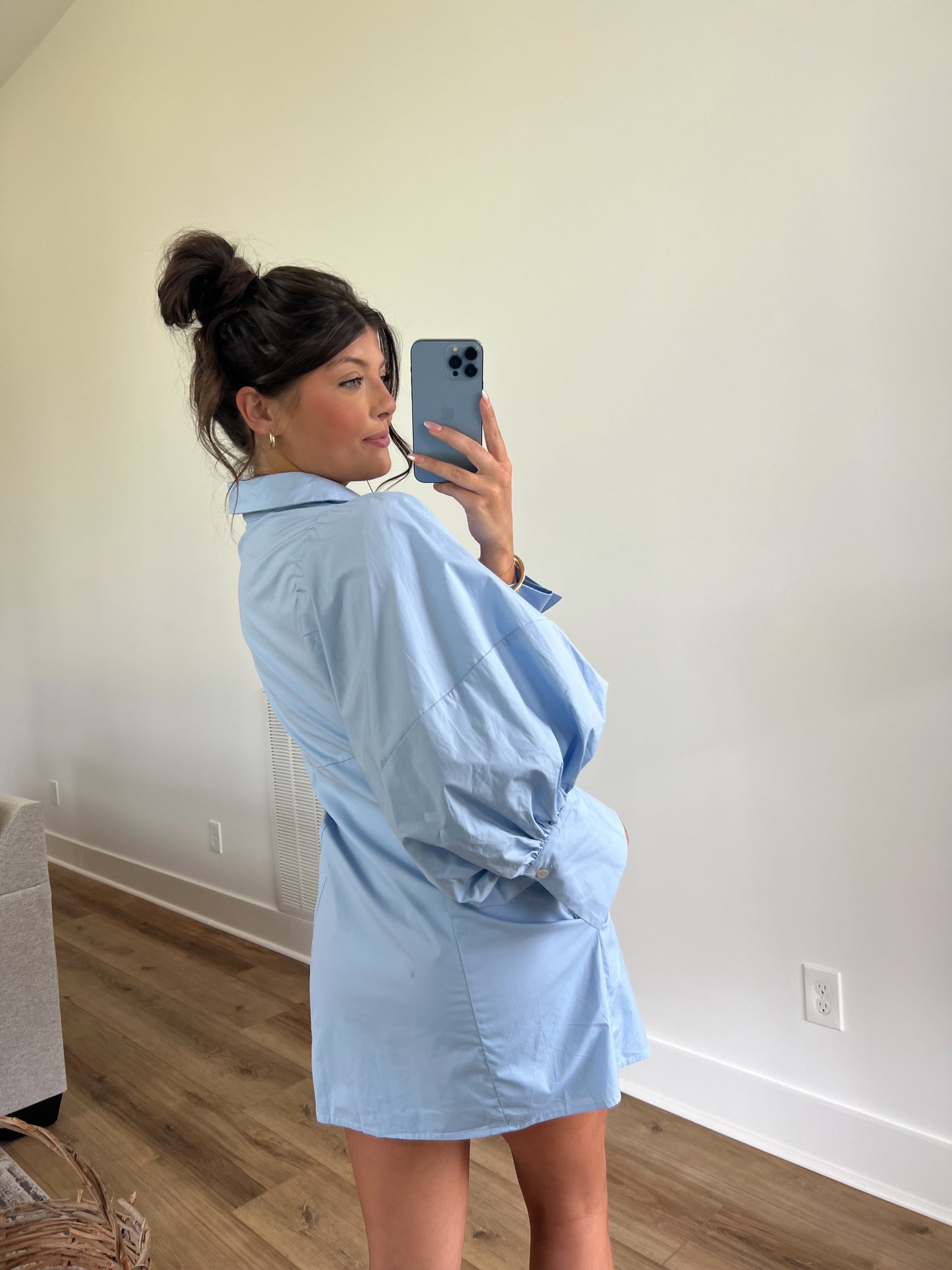 Sunday Morning Dress (Blue)