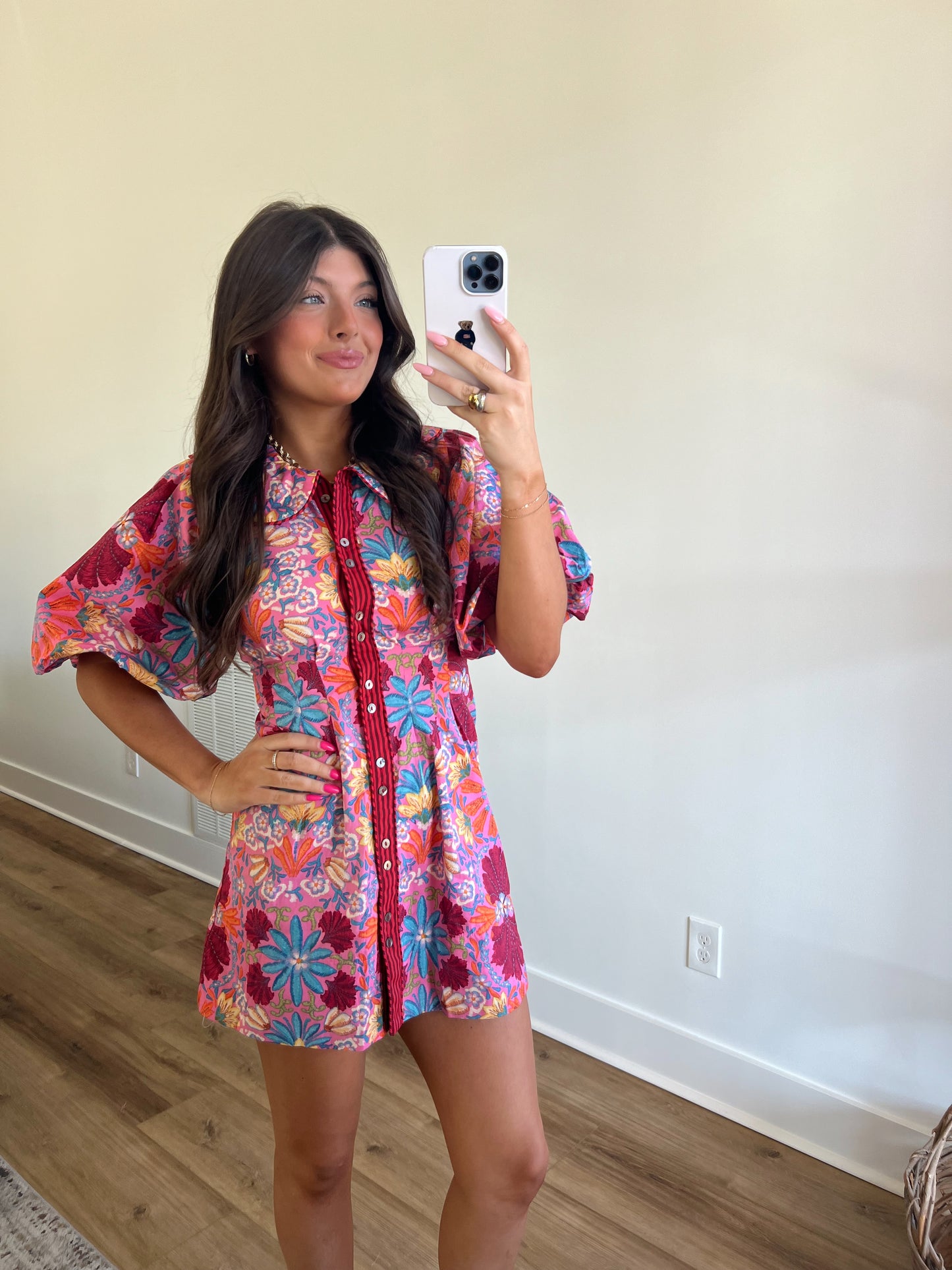 Blossom Burst Bubble Dress