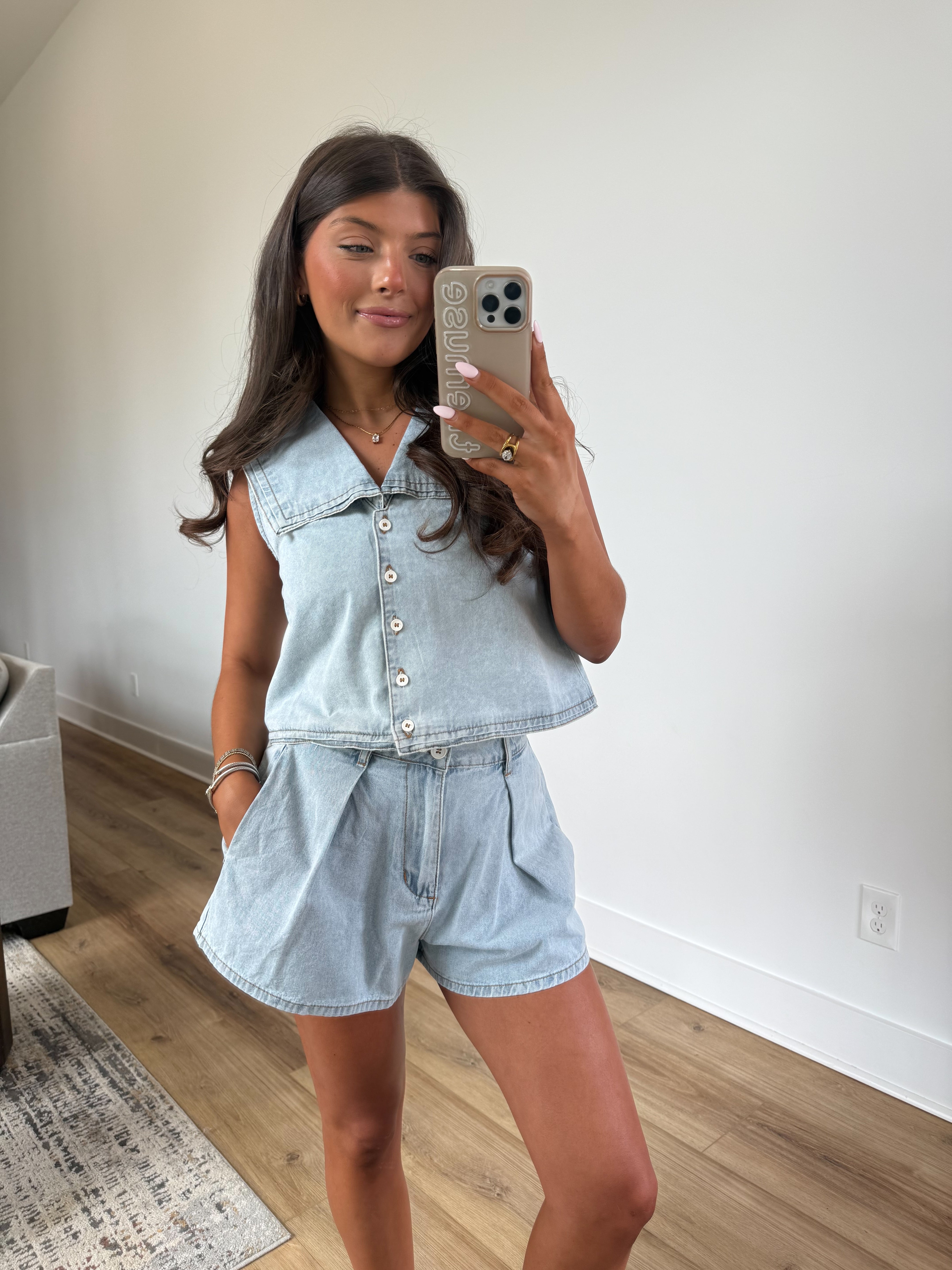 Denim Sailor Set