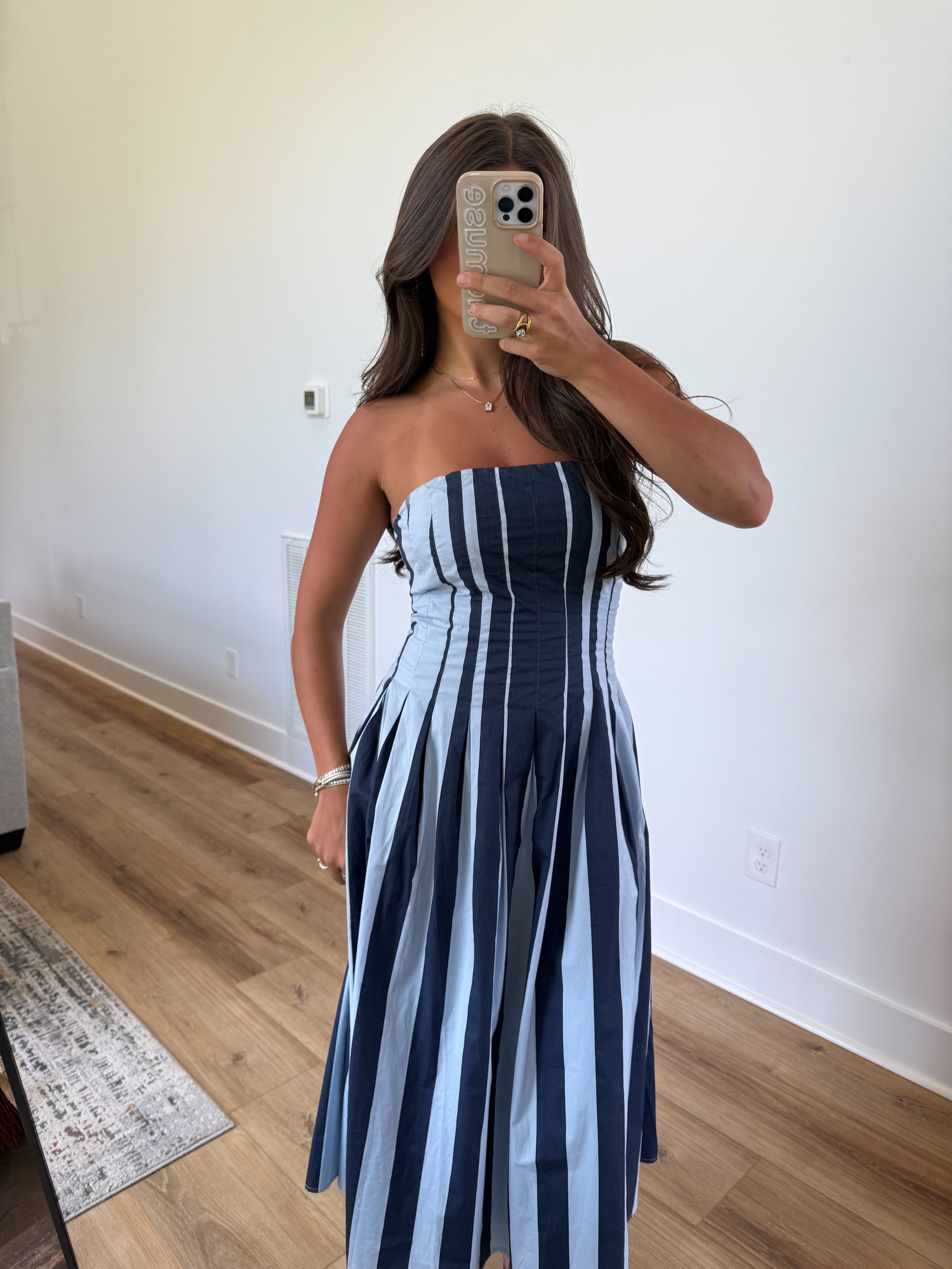 Blue Bay Stripe Dress