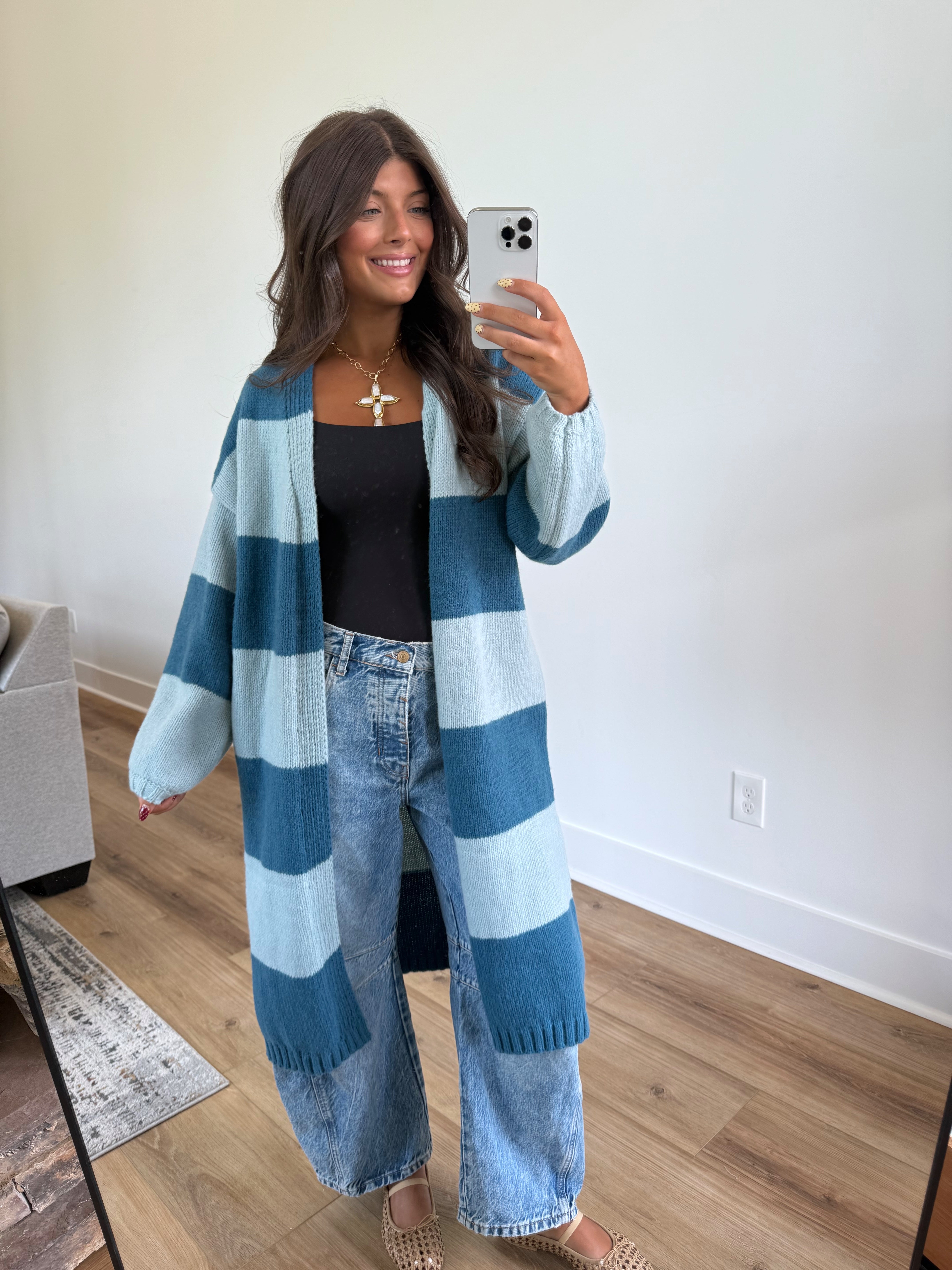 Lakeside Stripe Cardigan