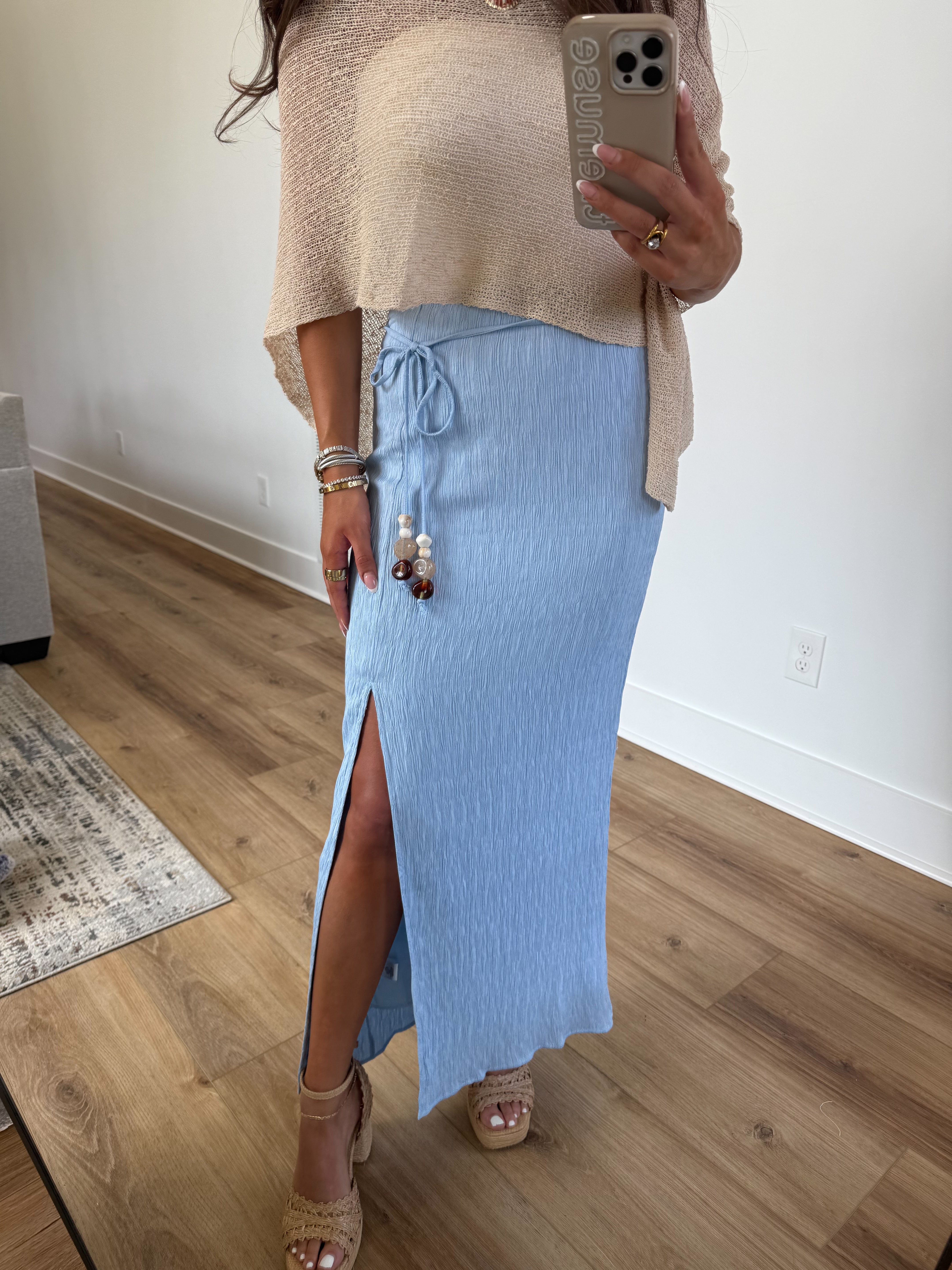 Ocean Tie Skirt